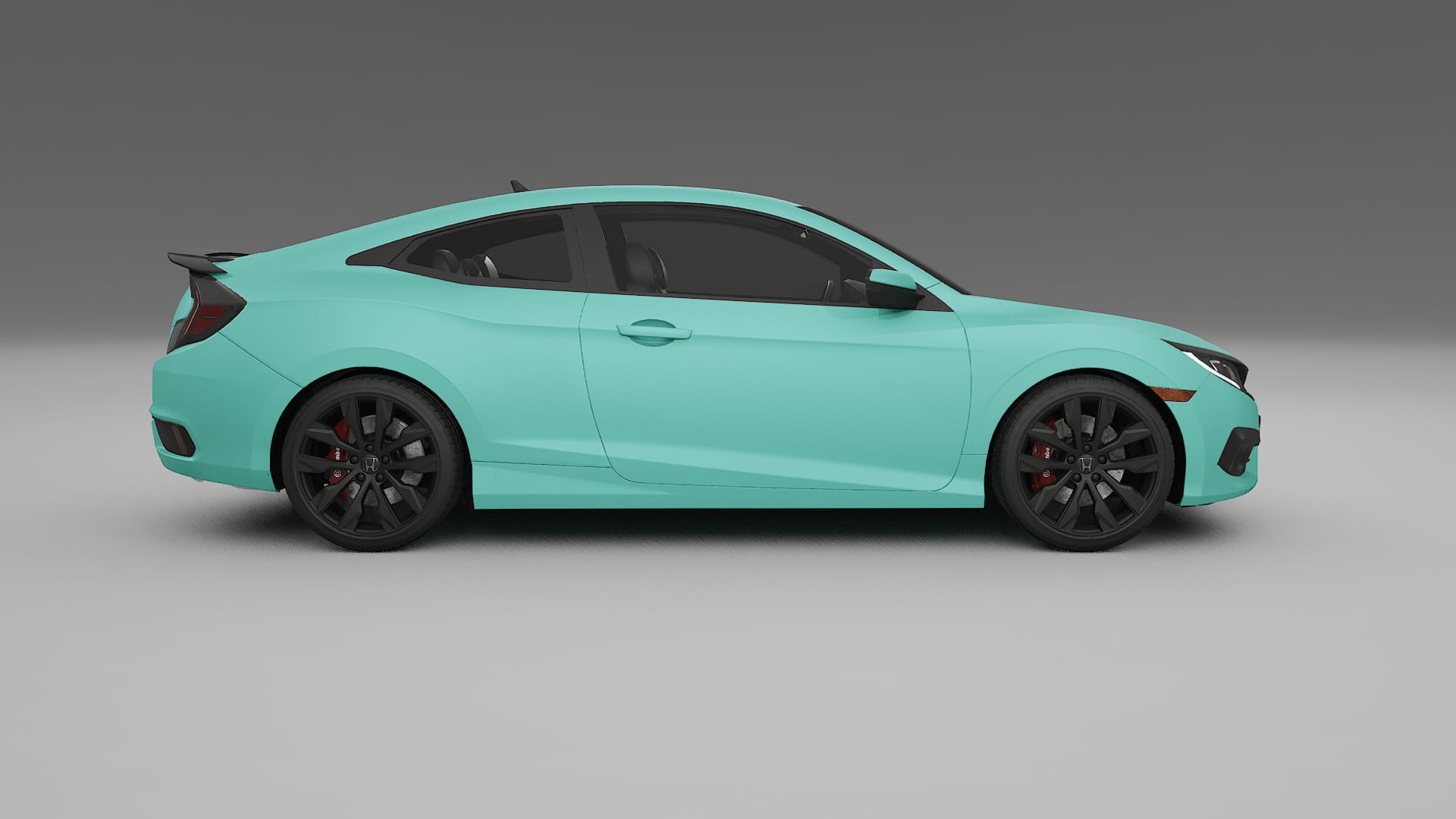 Honda Civic coupe prefacelift pre LCI TPU Lackschutzfolie | FROST Farbwechsel PPF – Komplett-Vorgeschnittener Kit