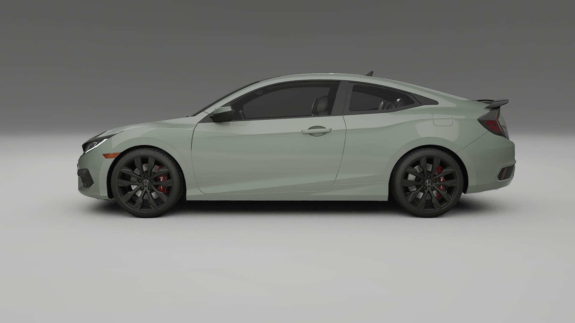 Honda Civic coupe prefacelift pre LCI TPU Lackschutzfolie | SLATE Farbwechsel PPF – Komplett-Vorgeschnittener Kit
