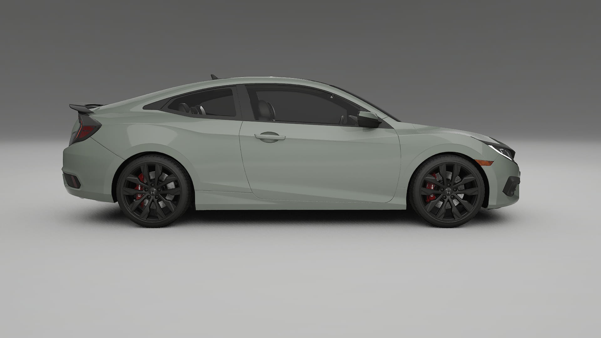 Honda Civic coupe prefacelift pre LCI TPU Lackschutzfolie | SLATE Farbwechsel PPF – Komplett-Vorgeschnittener Kit