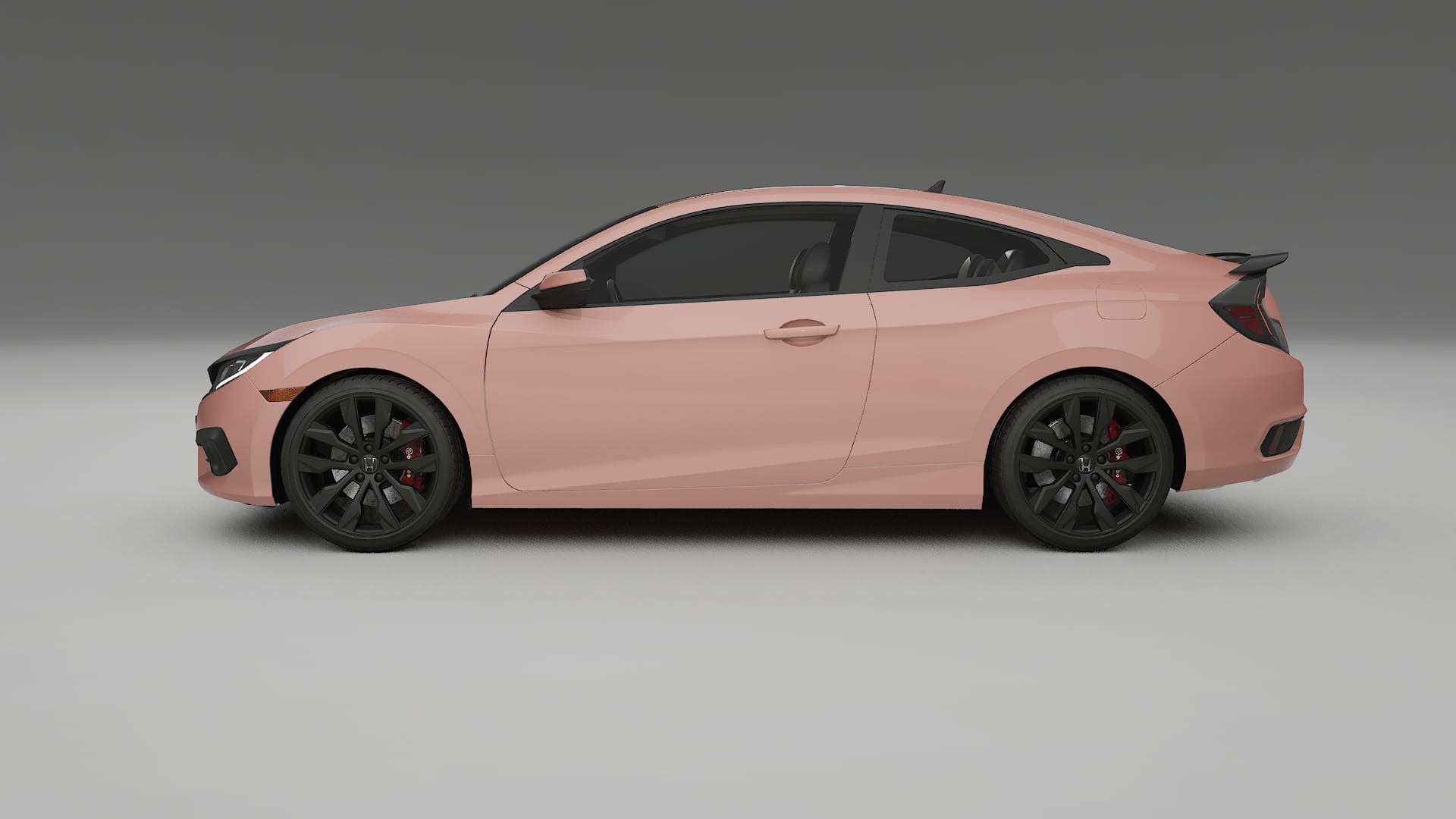 Honda Civic coupe prefacelift pre LCI TPU Lackschutzfolie | BLUSH Farbwechsel PPF – Komplett-Vorgeschnittener Kit