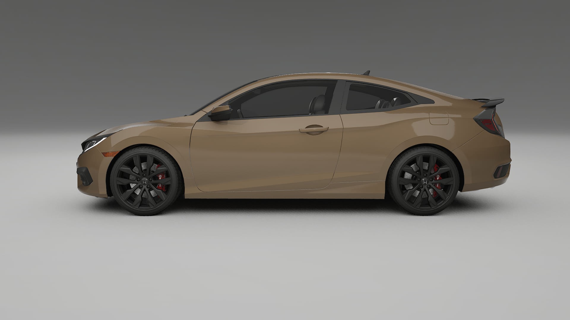 Honda Civic coupe prefacelift pre LCI TPU Lackschutzfolie | SAHARA Farbwechsel PPF – Komplett-Vorgeschnittener Kit