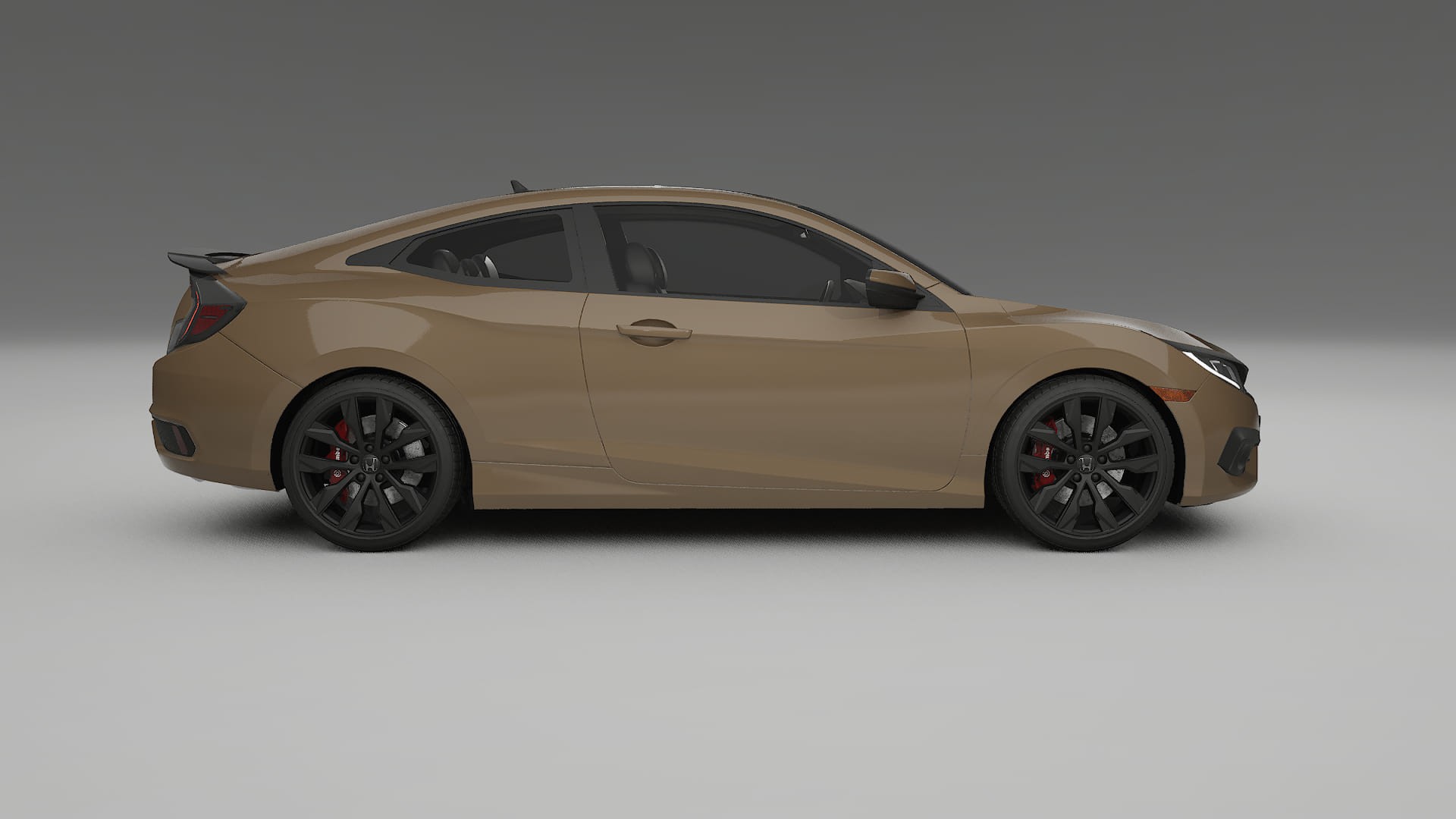 Honda Civic coupe prefacelift pre LCI TPU Lackschutzfolie | SAHARA Farbwechsel PPF – Komplett-Vorgeschnittener Kit