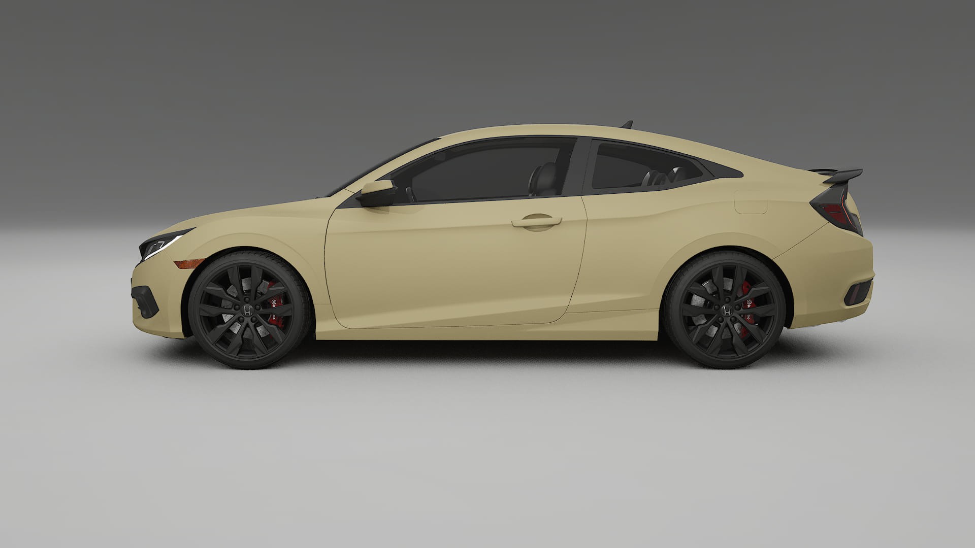 Honda Civic coupe prefacelift pre LCI TPU Lackschutzfolie | SAND Farbwechsel PPF – Komplett-Vorgeschnittener Kit