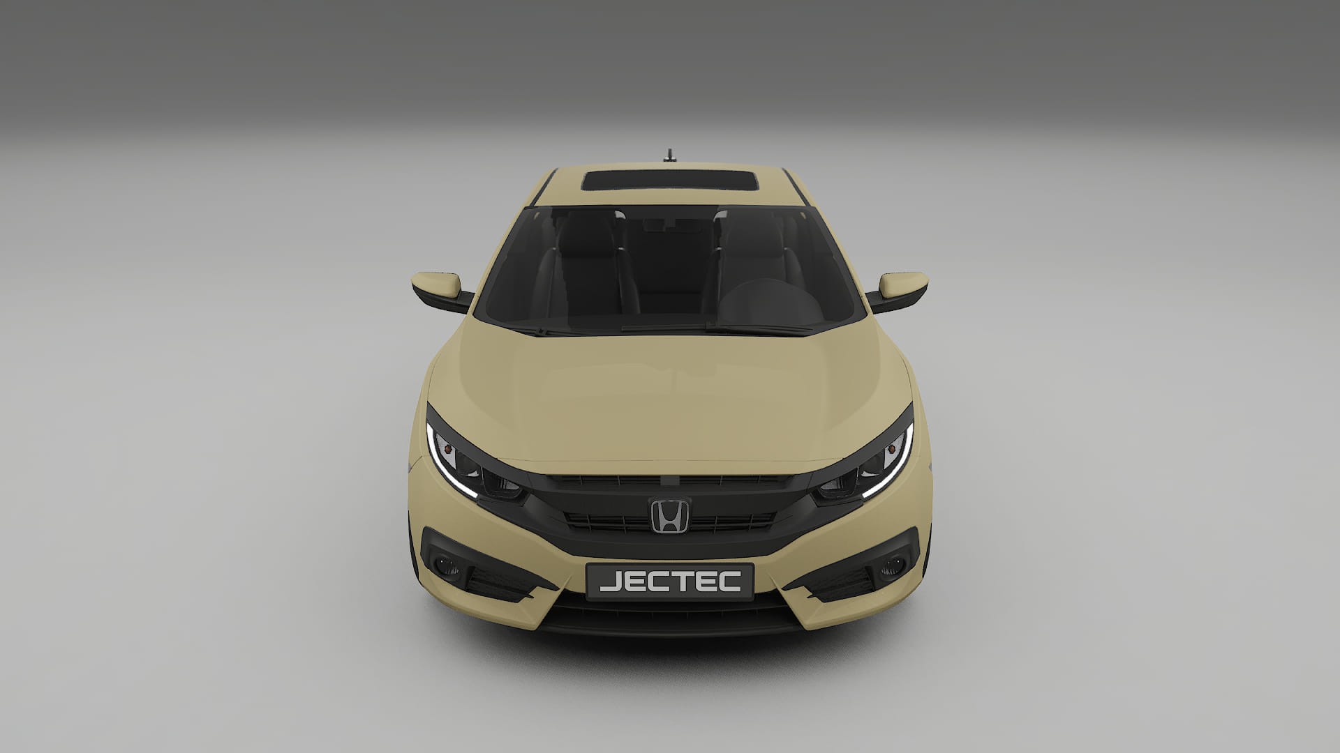 Honda Civic coupe prefacelift pre LCI TPU Lackschutzfolie | SAND Farbwechsel PPF – Komplett-Vorgeschnittener Kit
