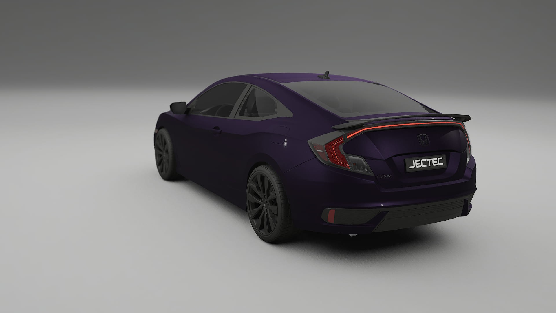 Honda Civic coupe prefacelift pre LCI TPU Lackschutzfolie | VIOLET Farbwechsel PPF – Komplett-Vorgeschnittener Kit