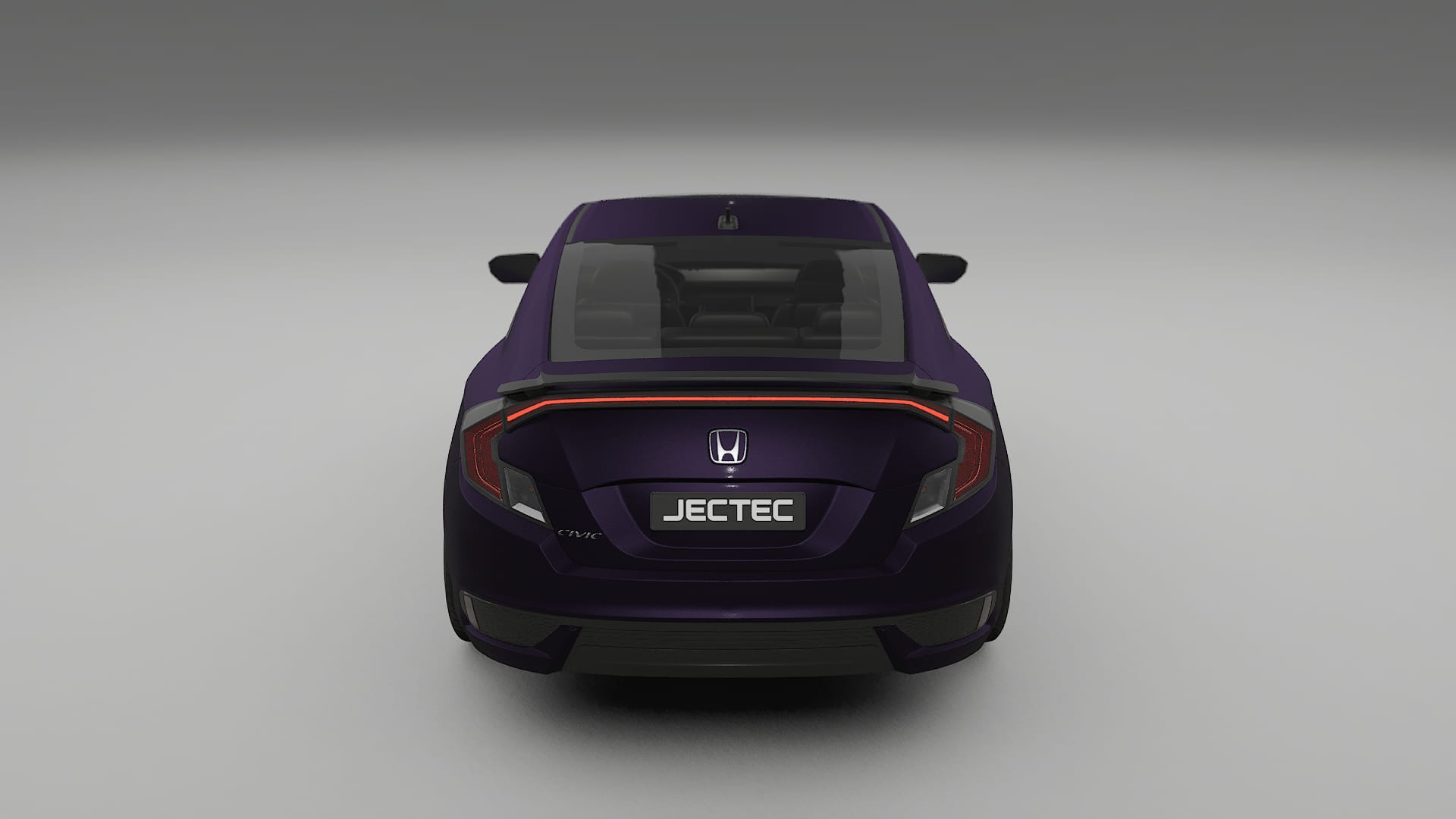 Honda Civic coupe prefacelift pre LCI TPU Lackschutzfolie | VIOLET Farbwechsel PPF – Komplett-Vorgeschnittener Kit