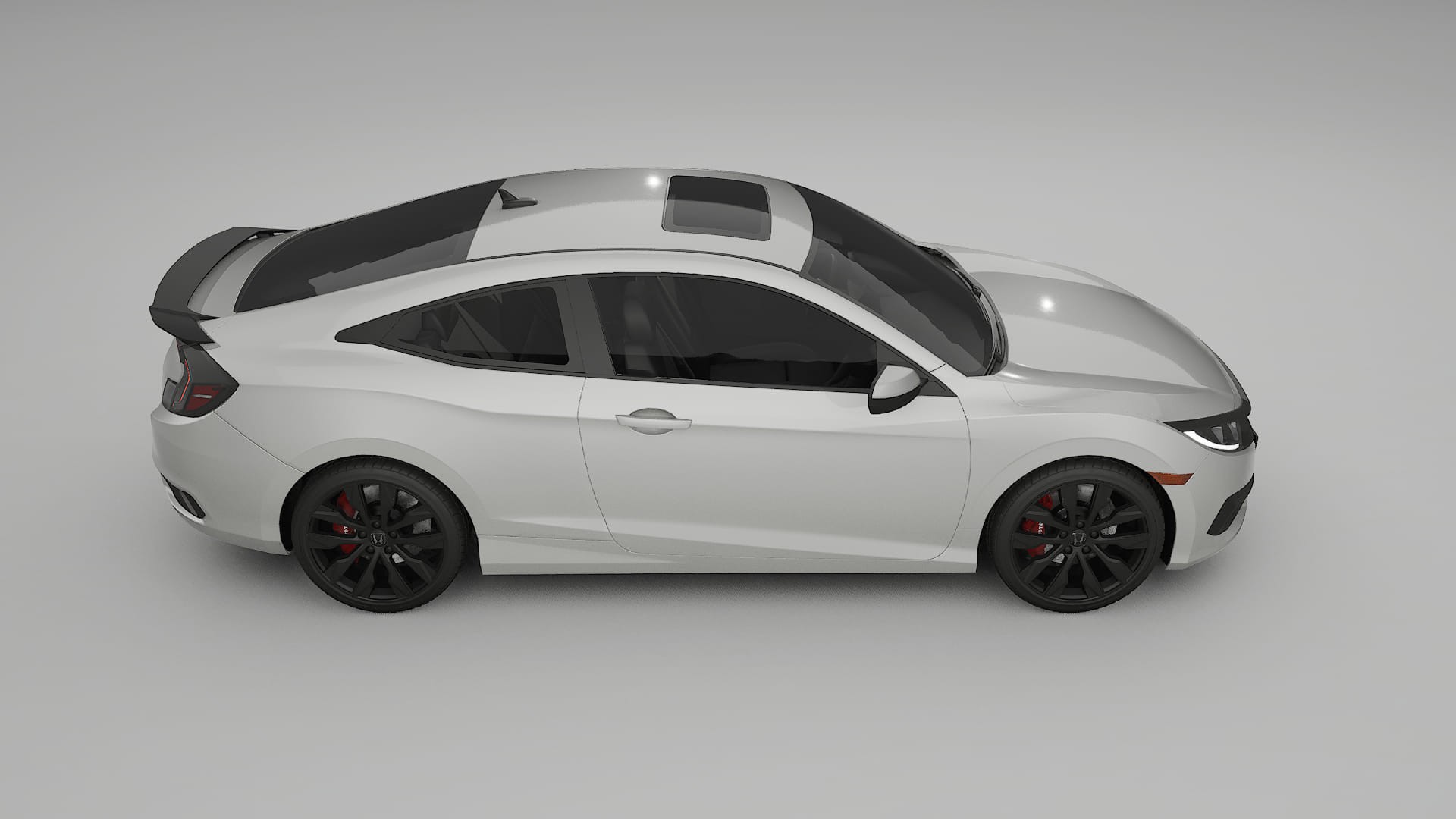 Honda Civic coupe prefacelift pre LCI TPU Lackschutzfolie | PEARL Farbwechsel PPF – Komplett-Vorgeschnittener Kit
