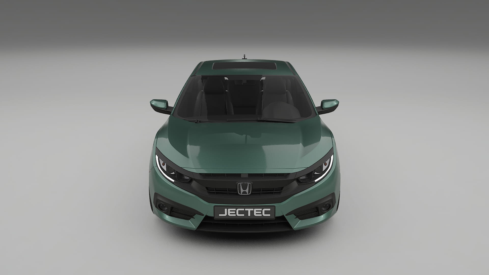 Honda Civic coupe prefacelift pre LCI TPU Lackschutzfolie | EVERGREEN Farbwechsel PPF – Komplett-Vorgeschnittener Kit