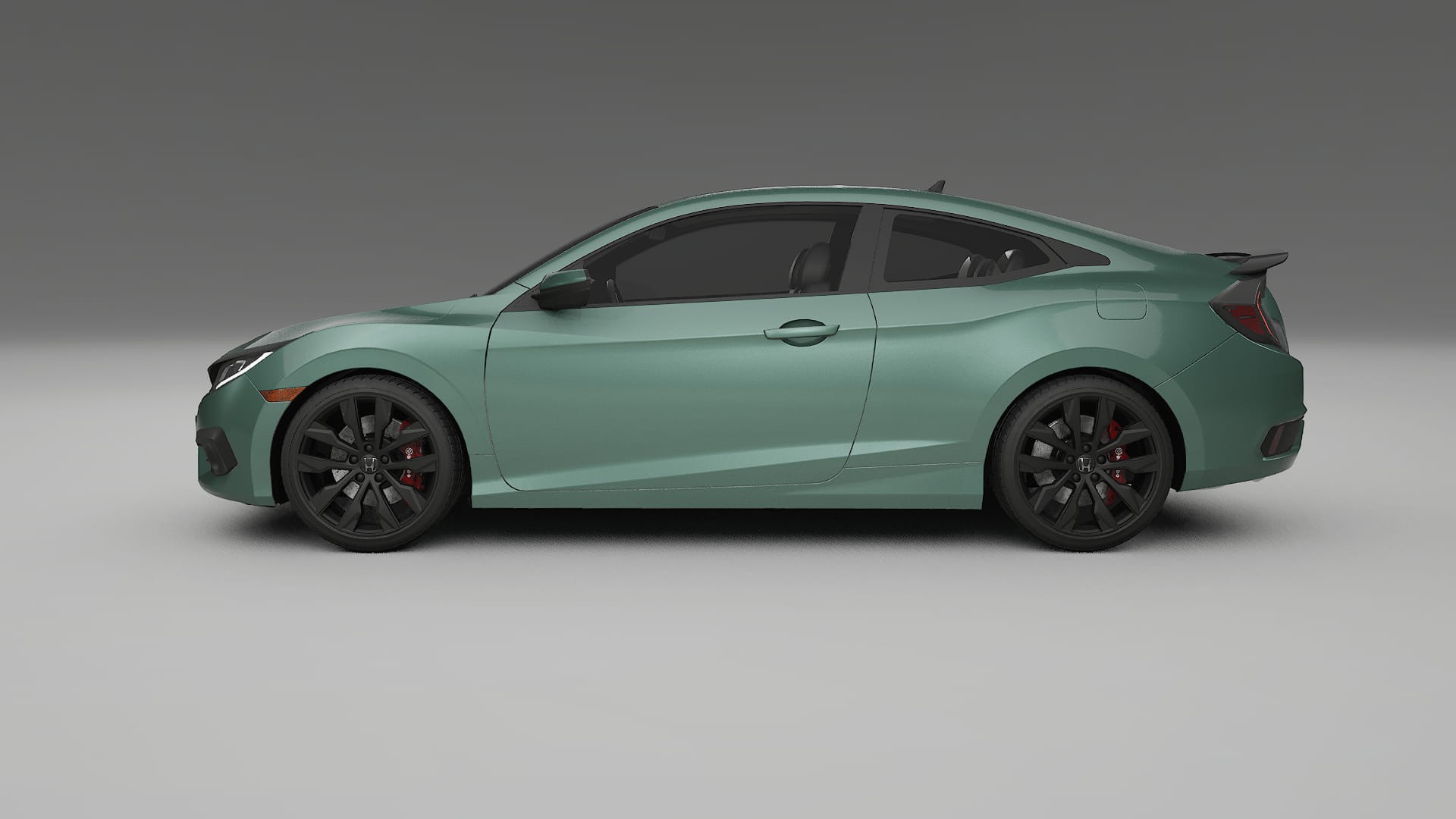 Honda Civic coupe prefacelift pre LCI TPU Lackschutzfolie | EVERGREEN Farbwechsel PPF – Komplett-Vorgeschnittener Kit