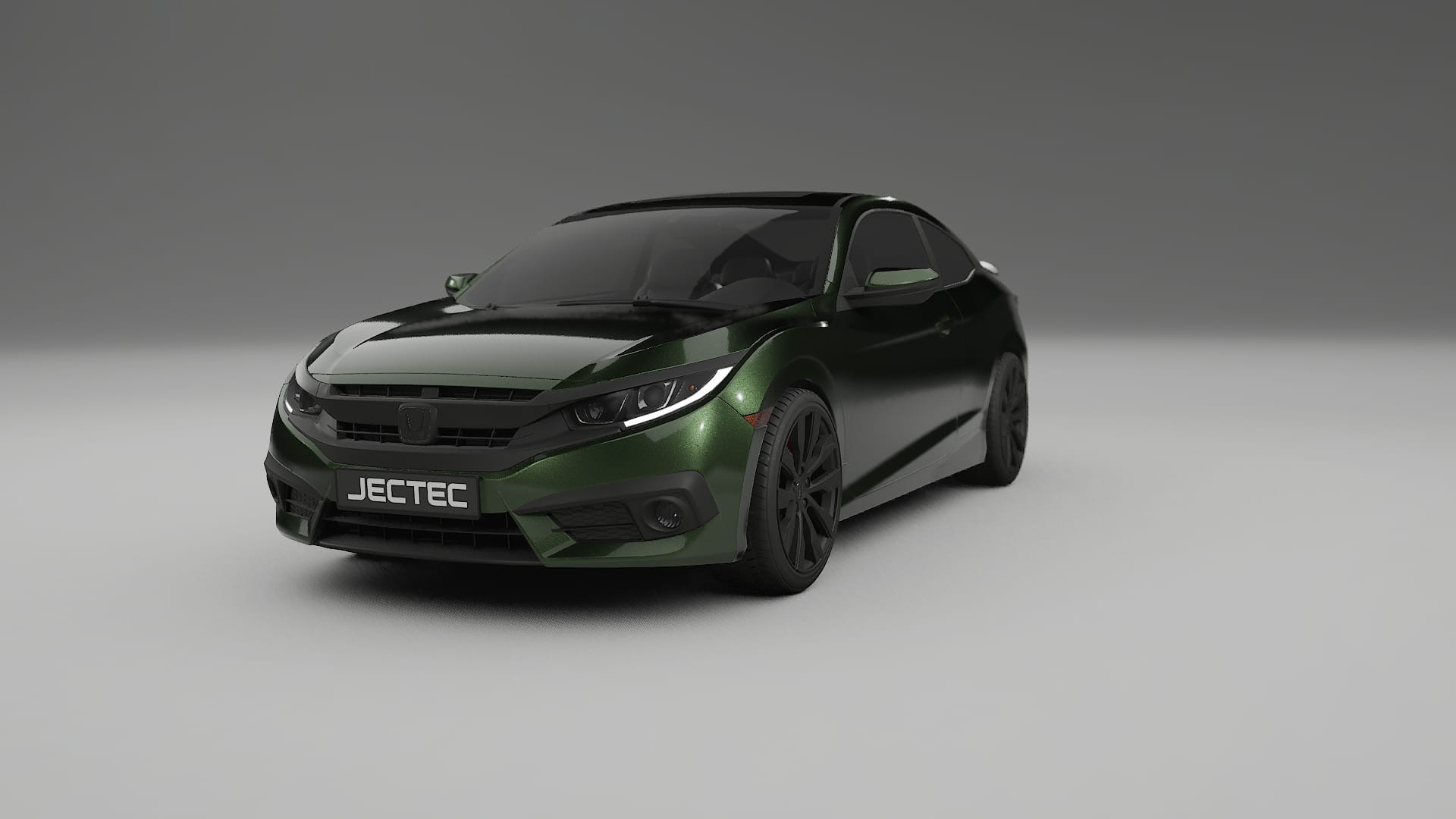 Honda Civic coupe prefacelift pre LCI TPU Lackschutzfolie | LAGOON Farbwechsel PPF – Komplett-Vorgeschnittener Kit