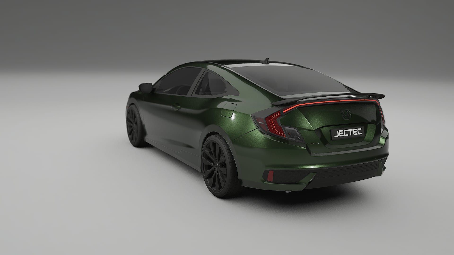 Honda Civic coupe prefacelift pre LCI TPU Lackschutzfolie | LAGOON Farbwechsel PPF – Komplett-Vorgeschnittener Kit
