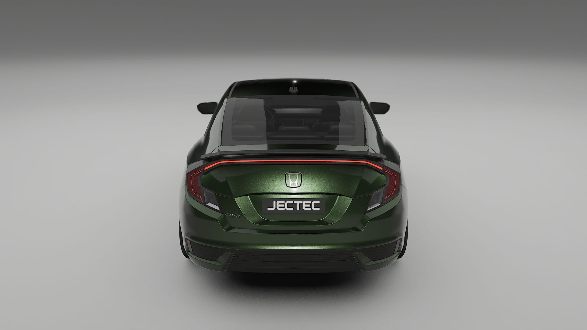 Honda Civic coupe prefacelift pre LCI TPU Lackschutzfolie | LAGOON Farbwechsel PPF – Komplett-Vorgeschnittener Kit