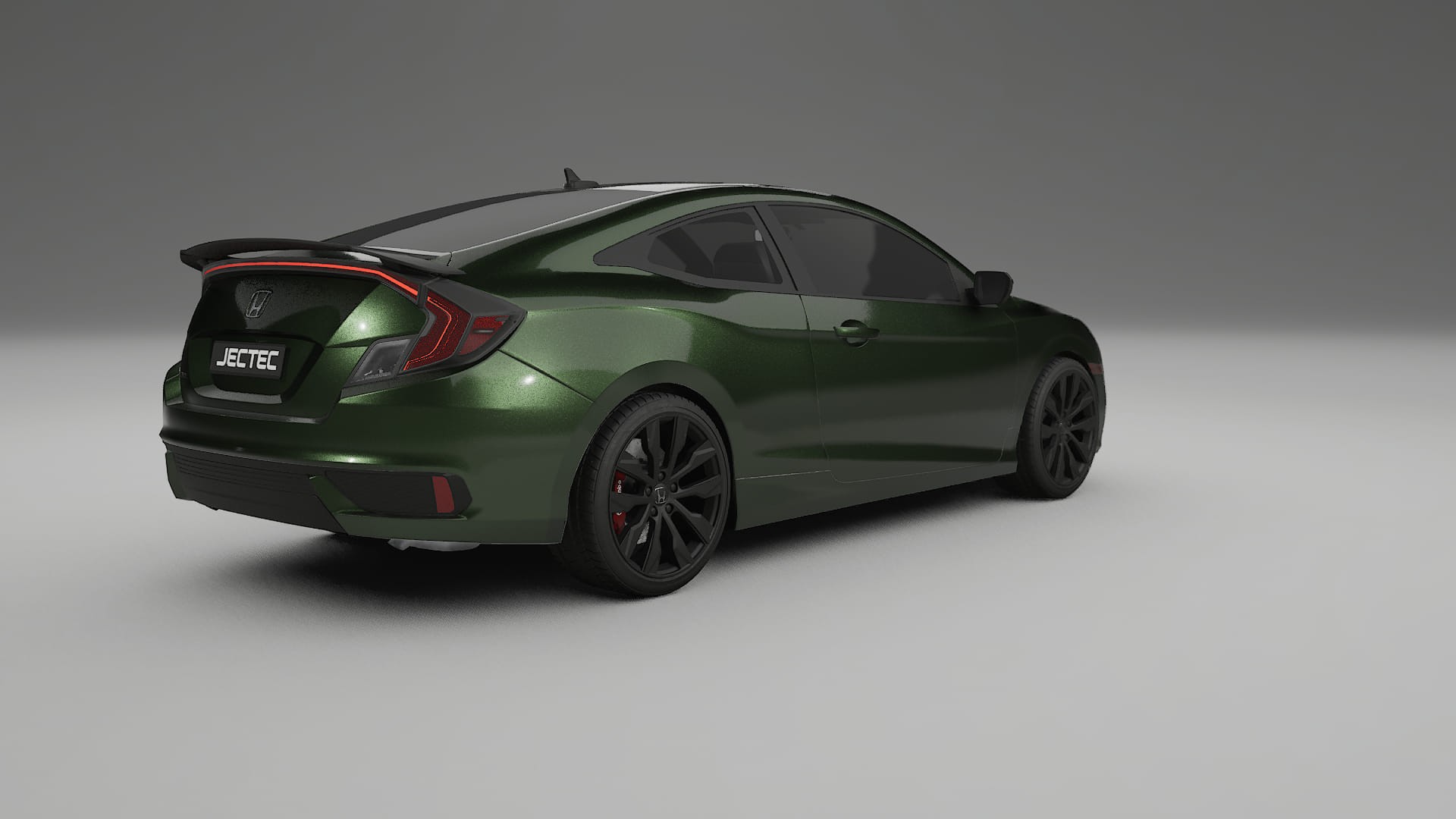 Honda Civic coupe prefacelift pre LCI TPU Lackschutzfolie | LAGOON Farbwechsel PPF – Komplett-Vorgeschnittener Kit