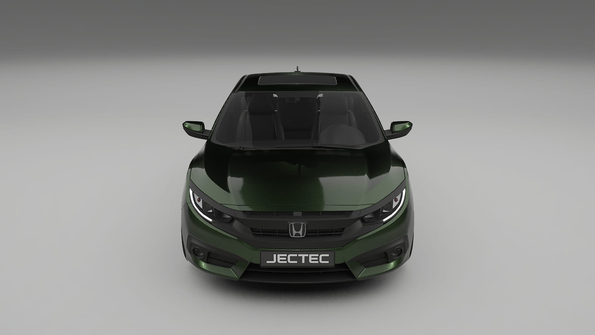 Honda Civic coupe prefacelift pre LCI TPU Lackschutzfolie | LAGOON Farbwechsel PPF – Komplett-Vorgeschnittener Kit