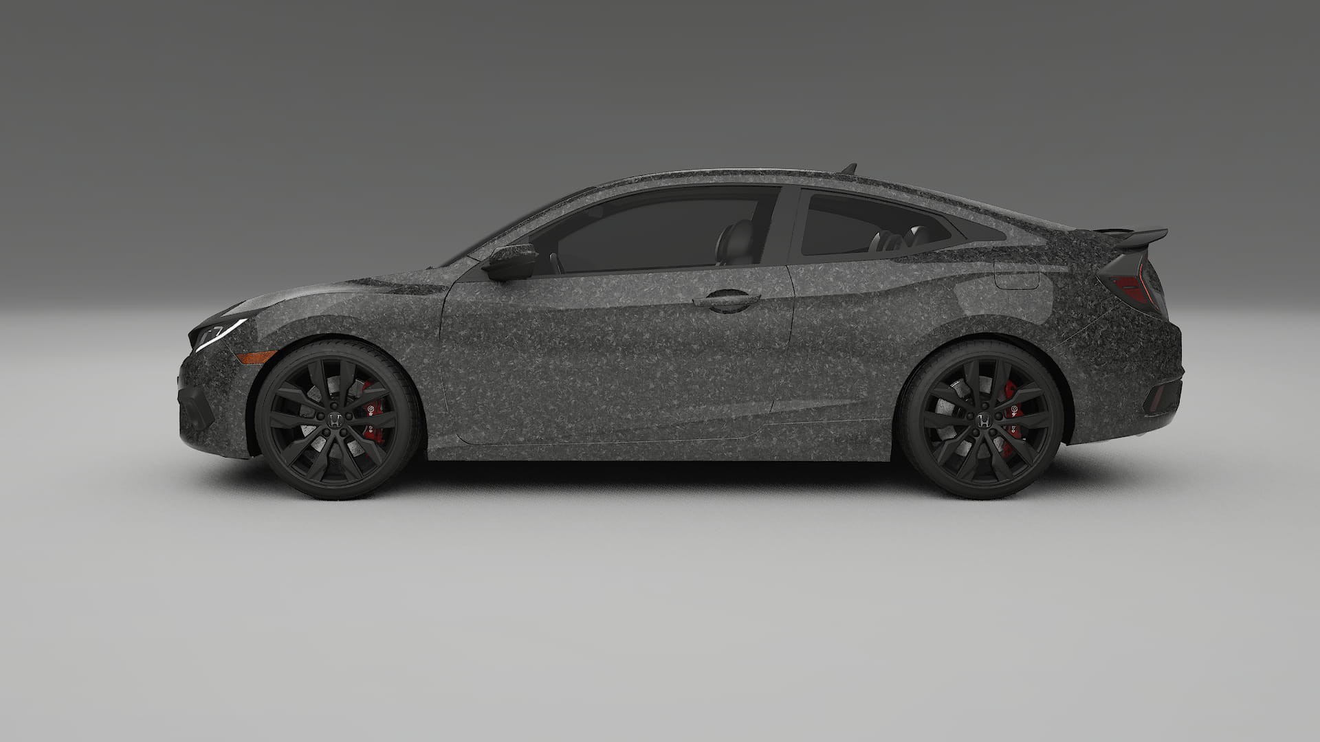 Honda Civic coupe prefacelift pre LCI TPU Lackschutzfolie | FORGED S Farbwechsel PPF – Komplett-Vorgeschnittener Kit