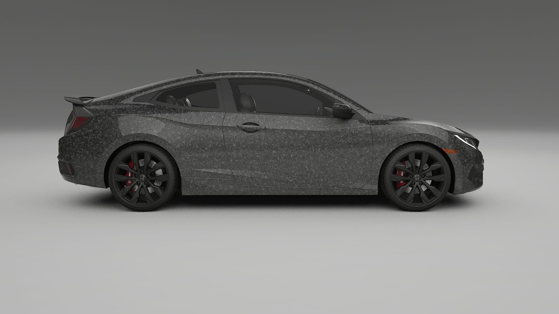 Honda Civic coupe prefacelift pre LCI TPU Lackschutzfolie | FORGED S Farbwechsel PPF – Komplett-Vorgeschnittener Kit