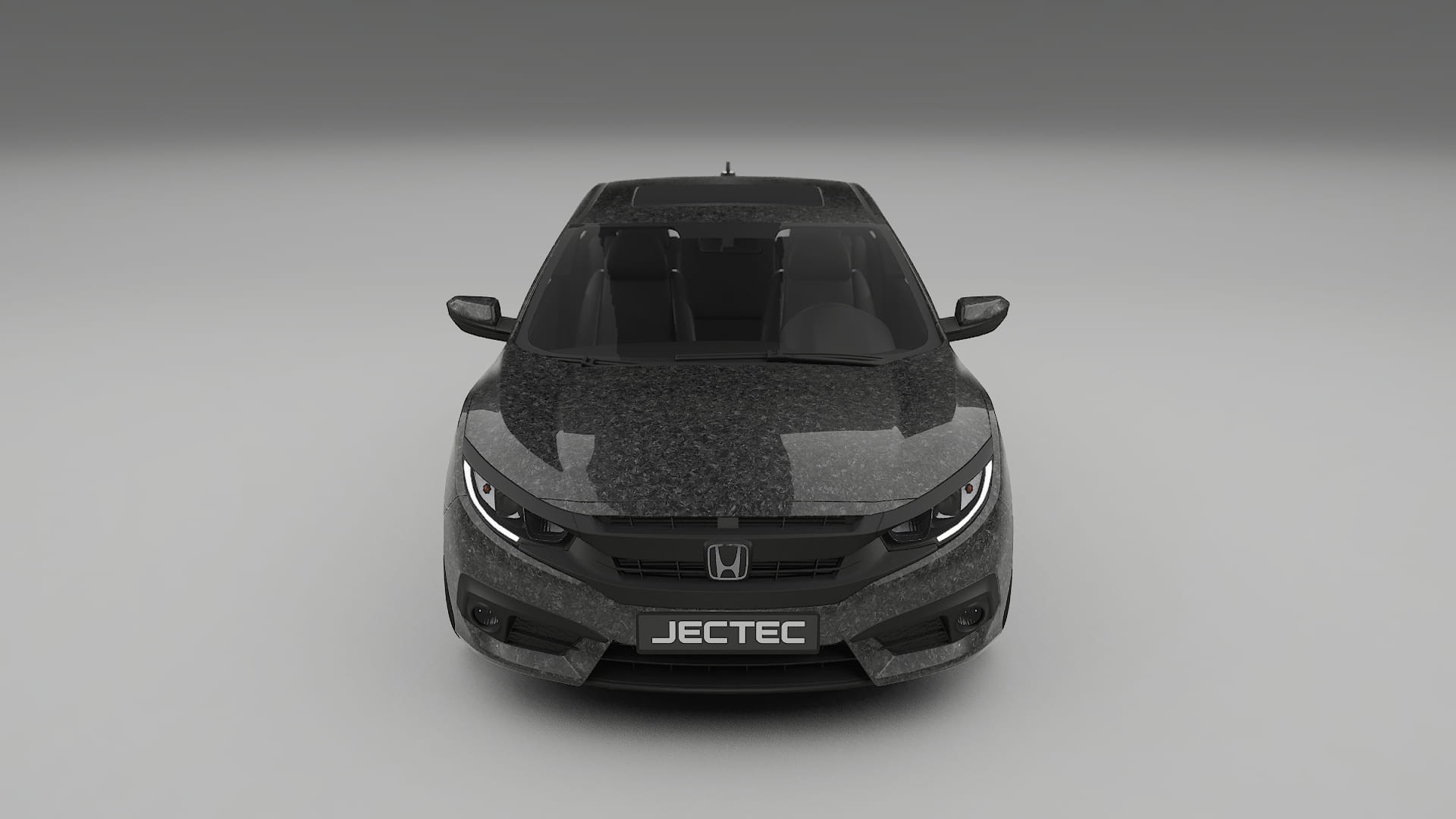 Honda Civic coupe prefacelift pre LCI TPU Lackschutzfolie | FORGED S Farbwechsel PPF – Komplett-Vorgeschnittener Kit
