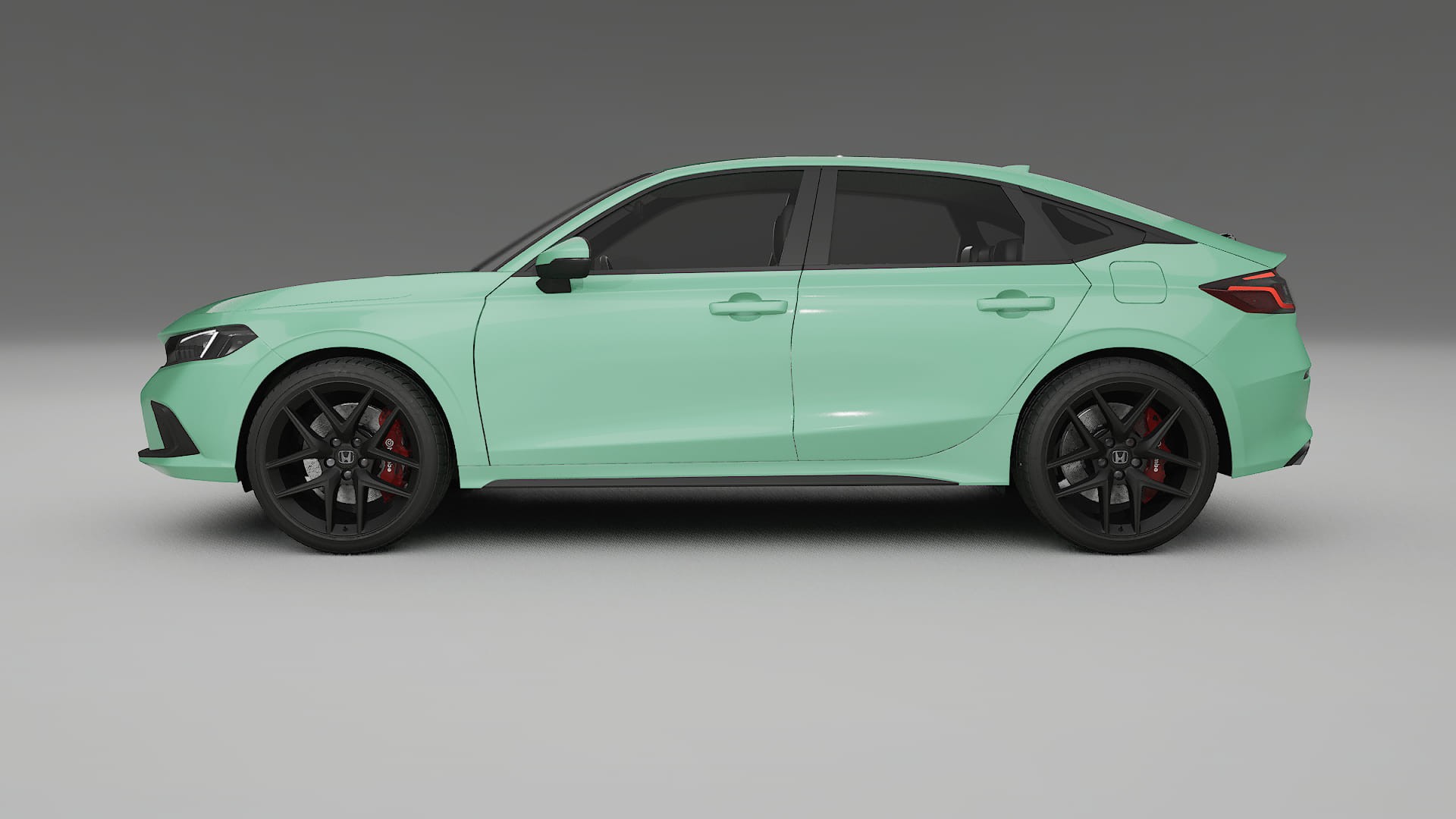 Honda Civic hatchback TPU Lackschutzfolie | DUSTY Farbwechsel PPF – Komplett-Vorgeschnittener Kit