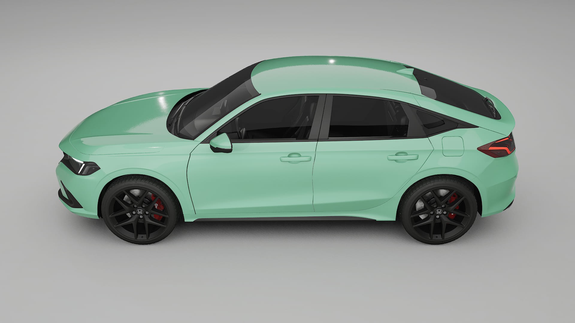 Honda Civic hatchback TPU Lackschutzfolie | DUSTY Farbwechsel PPF – Komplett-Vorgeschnittener Kit