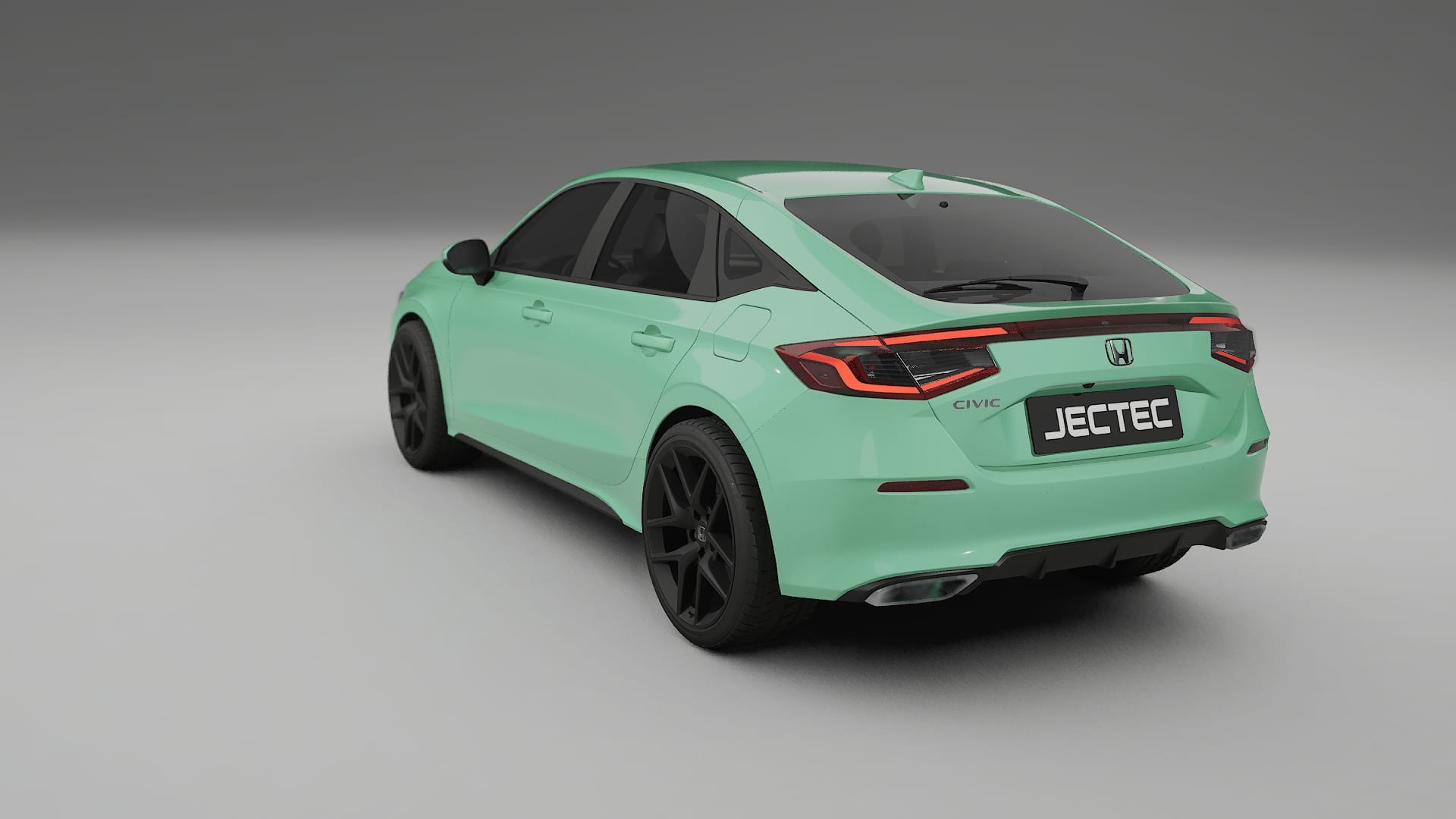 Honda Civic hatchback TPU Lackschutzfolie | DUSTY Farbwechsel PPF – Komplett-Vorgeschnittener Kit