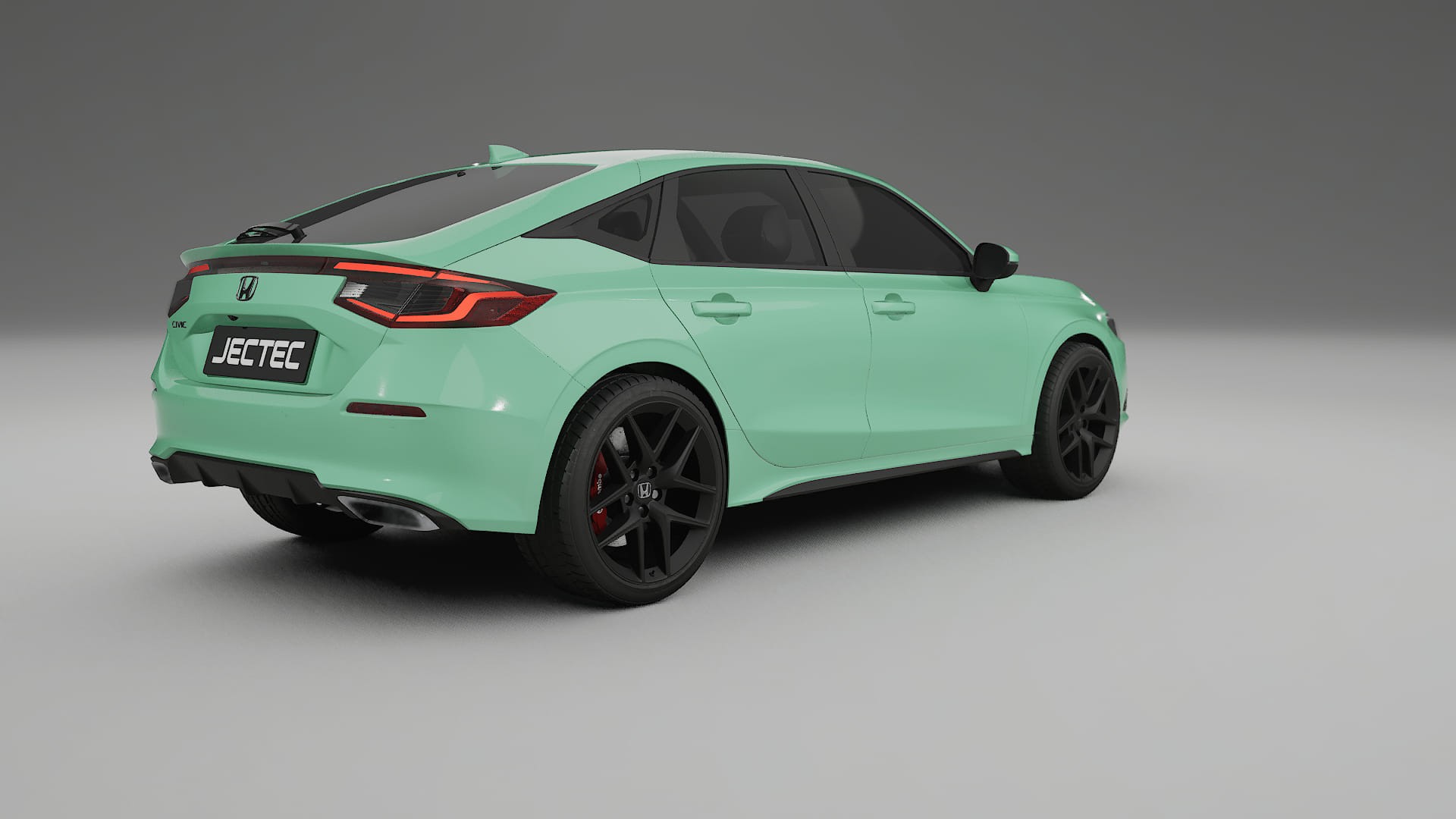 Honda Civic hatchback TPU Lackschutzfolie | DUSTY Farbwechsel PPF – Komplett-Vorgeschnittener Kit