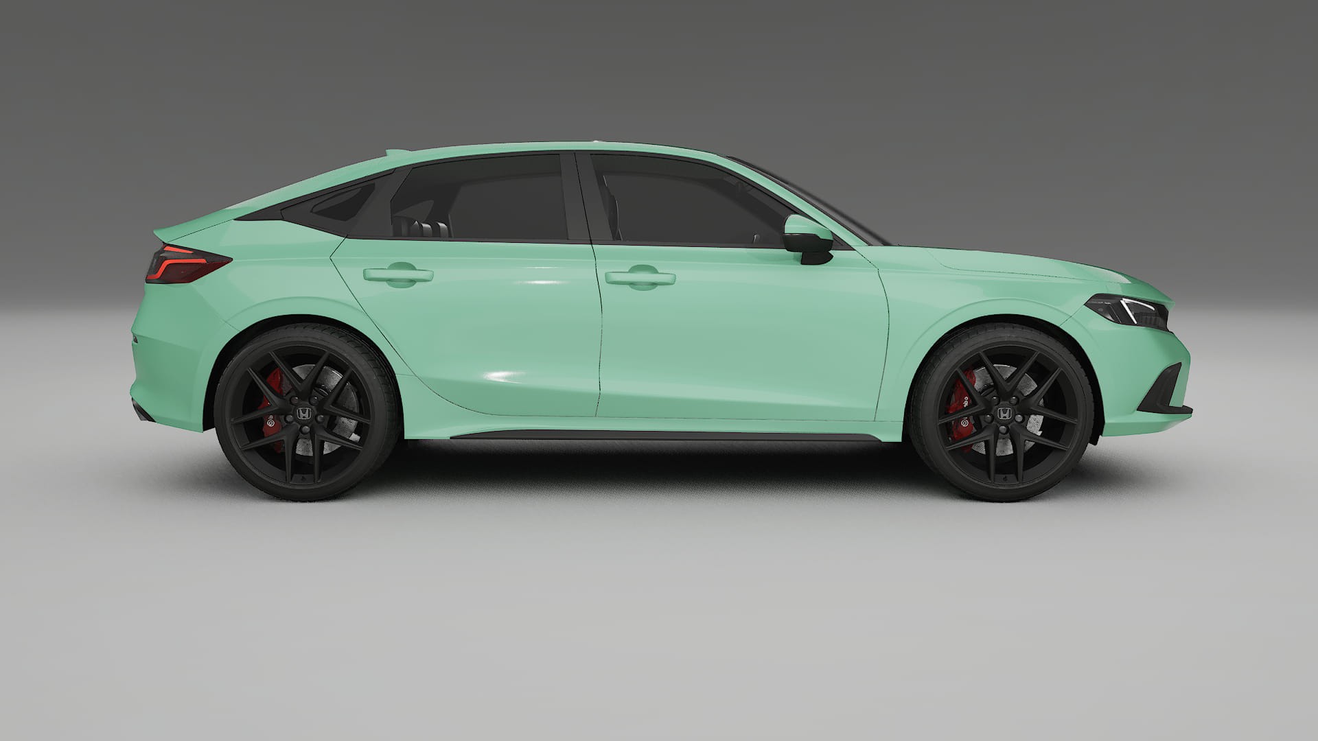 Honda Civic hatchback TPU Lackschutzfolie | DUSTY Farbwechsel PPF – Komplett-Vorgeschnittener Kit