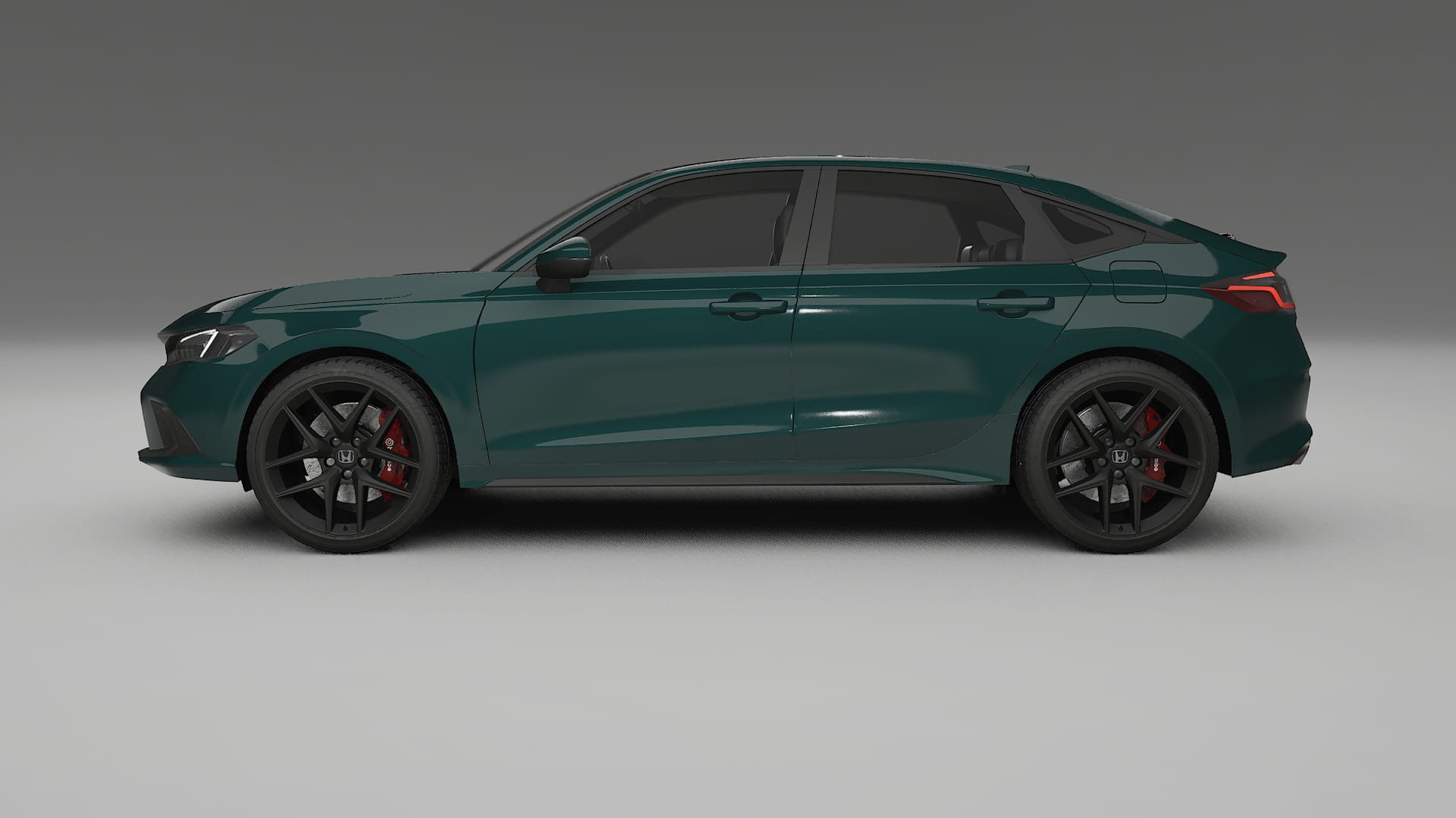 Honda Civic hatchback TPU Lackschutzfolie | INFERNO Farbwechsel PPF – Komplett-Vorgeschnittener Kit