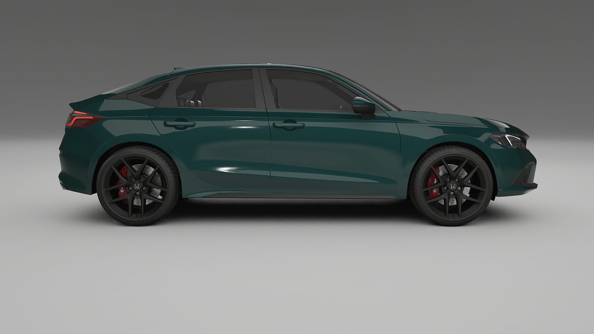 Honda Civic hatchback TPU Lackschutzfolie | INFERNO Farbwechsel PPF – Komplett-Vorgeschnittener Kit