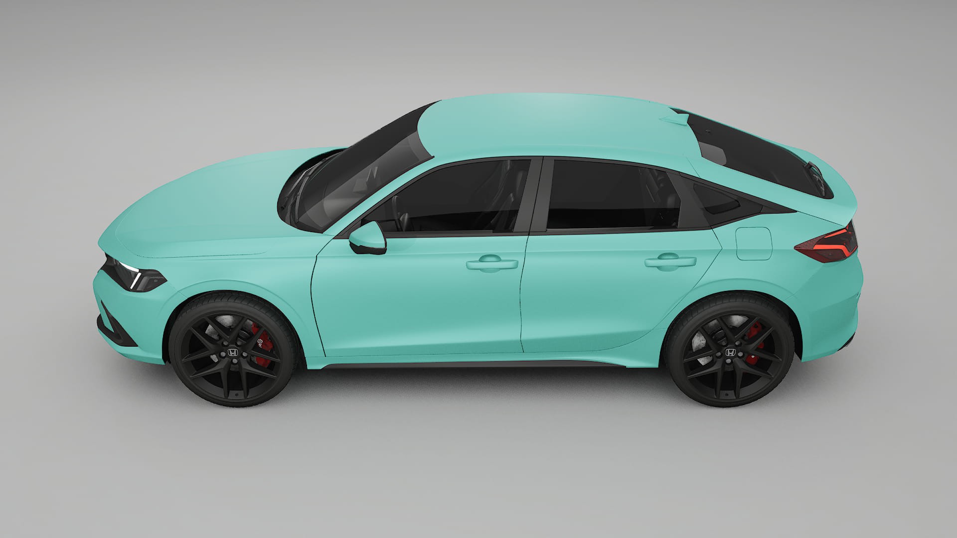 Honda Civic hatchback TPU Lackschutzfolie | FROST Farbwechsel PPF – Komplett-Vorgeschnittener Kit