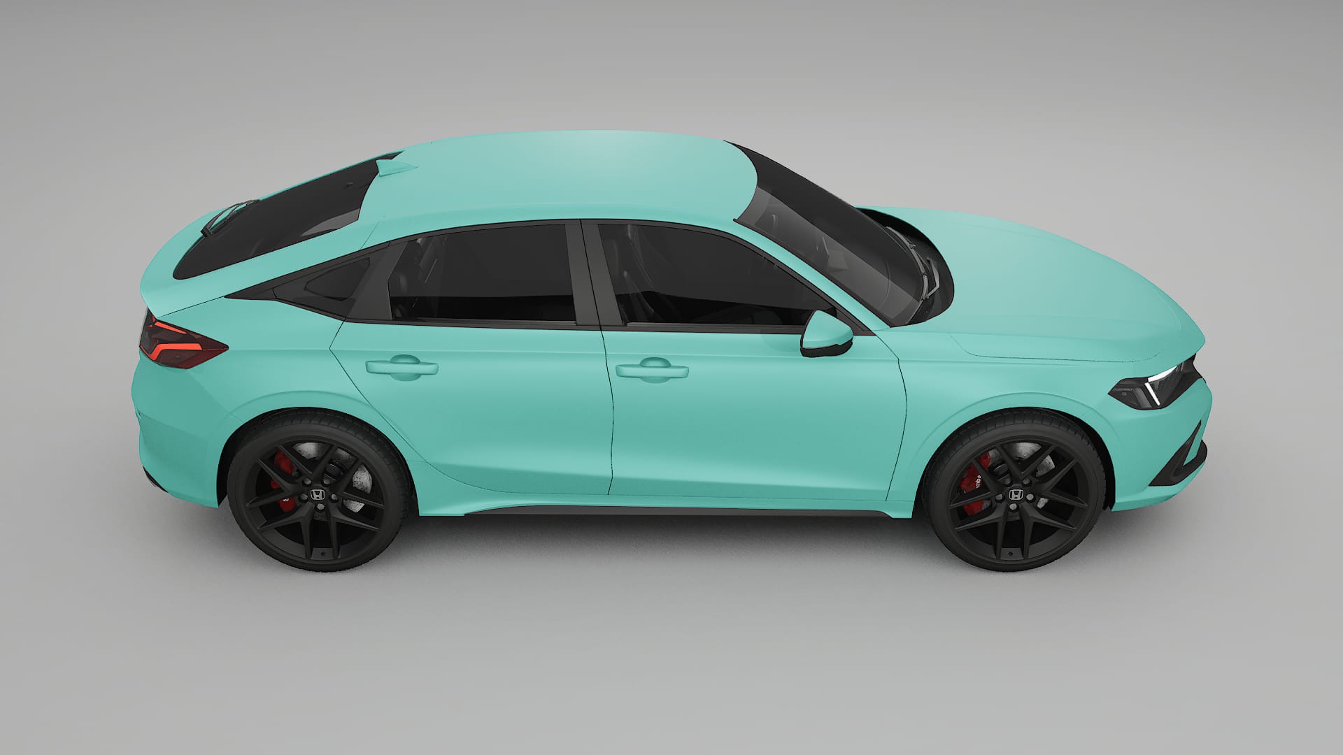 Honda Civic hatchback TPU Lackschutzfolie | FROST Farbwechsel PPF – Komplett-Vorgeschnittener Kit