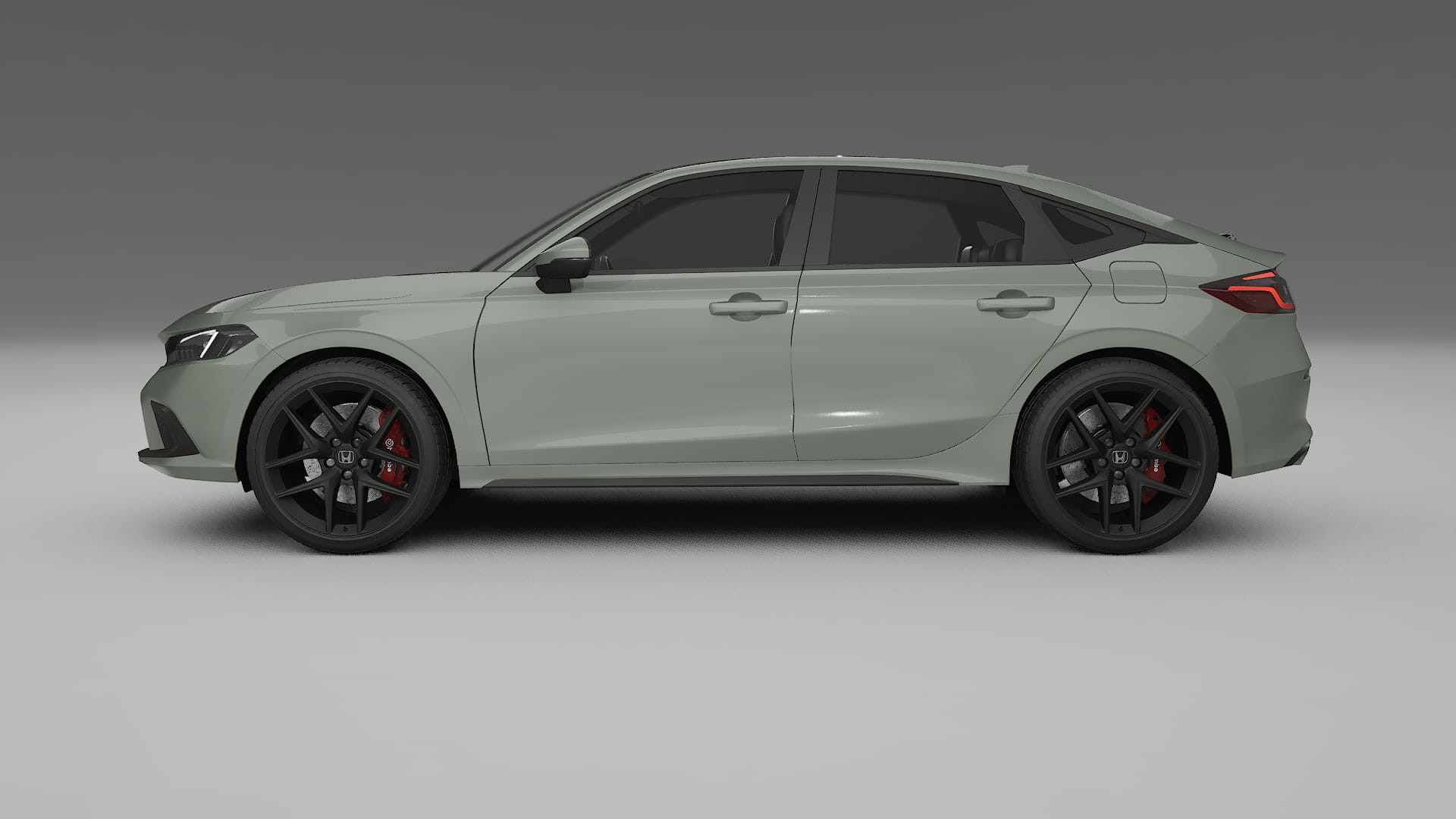 Honda Civic hatchback TPU Lackschutzfolie | SLATE Farbwechsel PPF – Komplett-Vorgeschnittener Kit