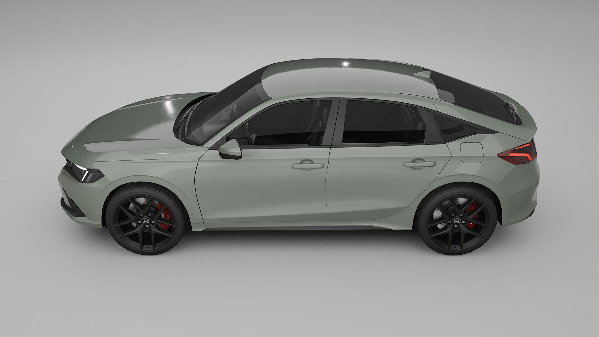 Honda Civic hatchback TPU Lackschutzfolie | SLATE Farbwechsel PPF – Komplett-Vorgeschnittener Kit
