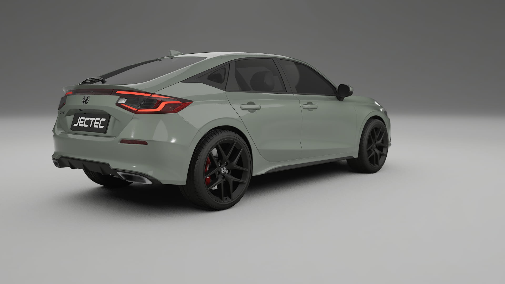 Honda Civic hatchback TPU Lackschutzfolie | SLATE Farbwechsel PPF – Komplett-Vorgeschnittener Kit