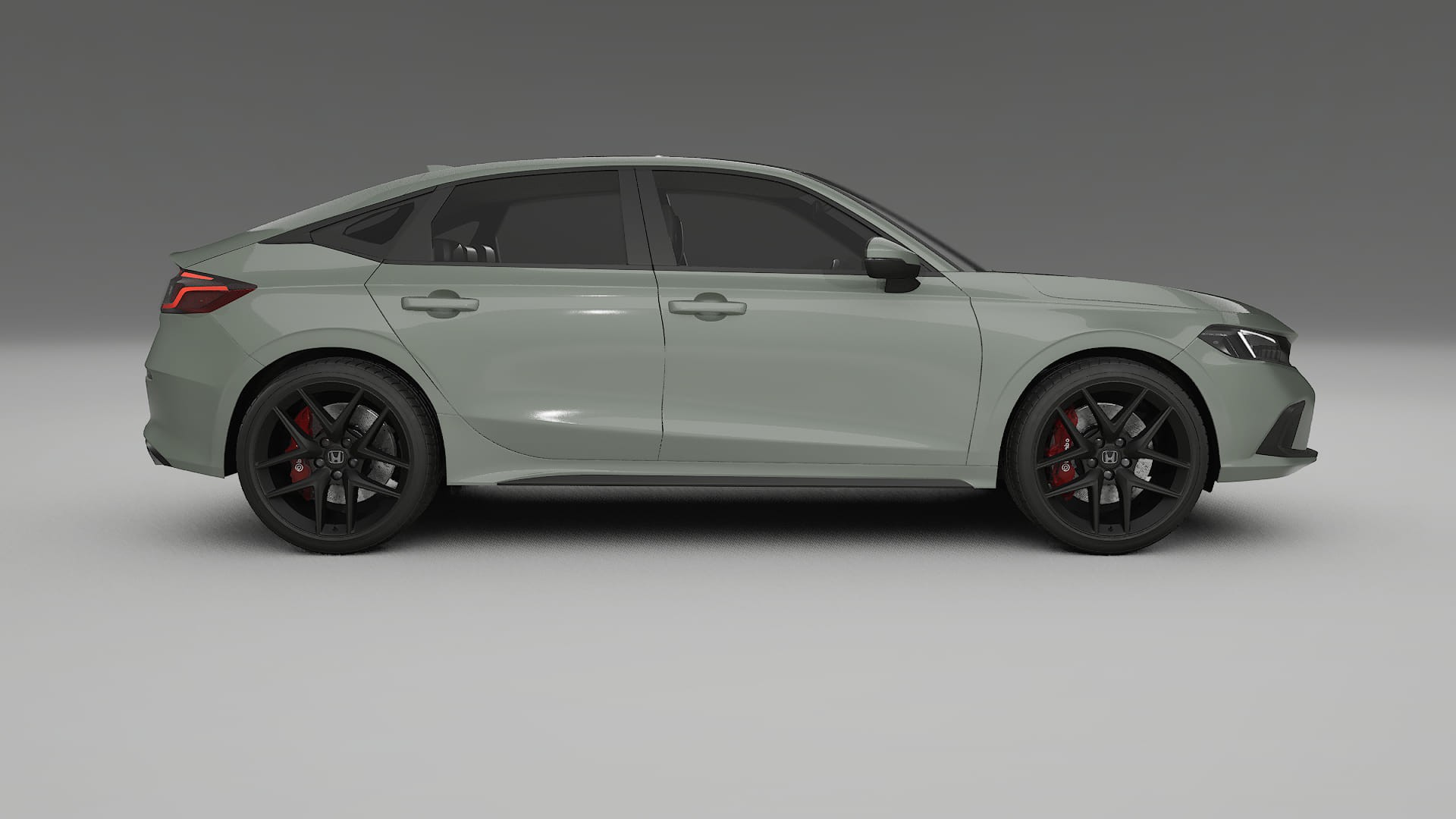 Honda Civic hatchback TPU Lackschutzfolie | SLATE Farbwechsel PPF – Komplett-Vorgeschnittener Kit