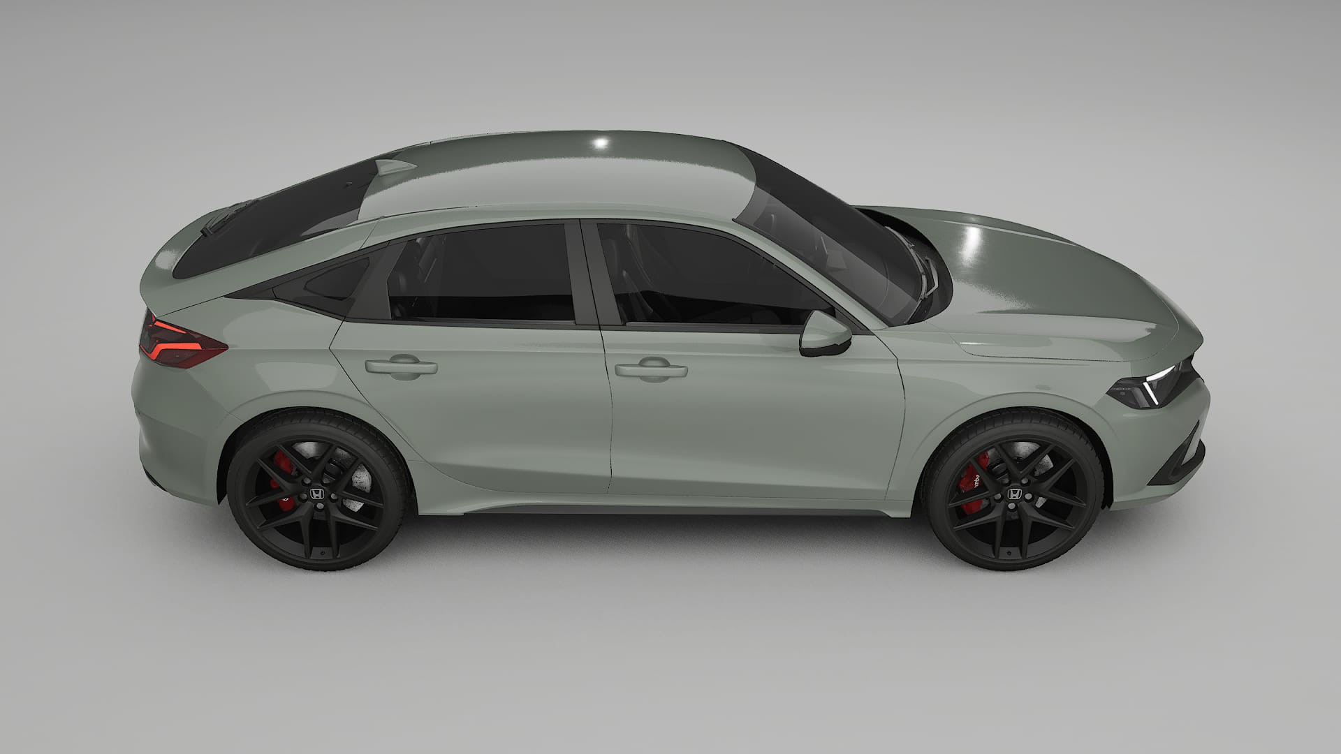Honda Civic hatchback TPU Lackschutzfolie | SLATE Farbwechsel PPF – Komplett-Vorgeschnittener Kit