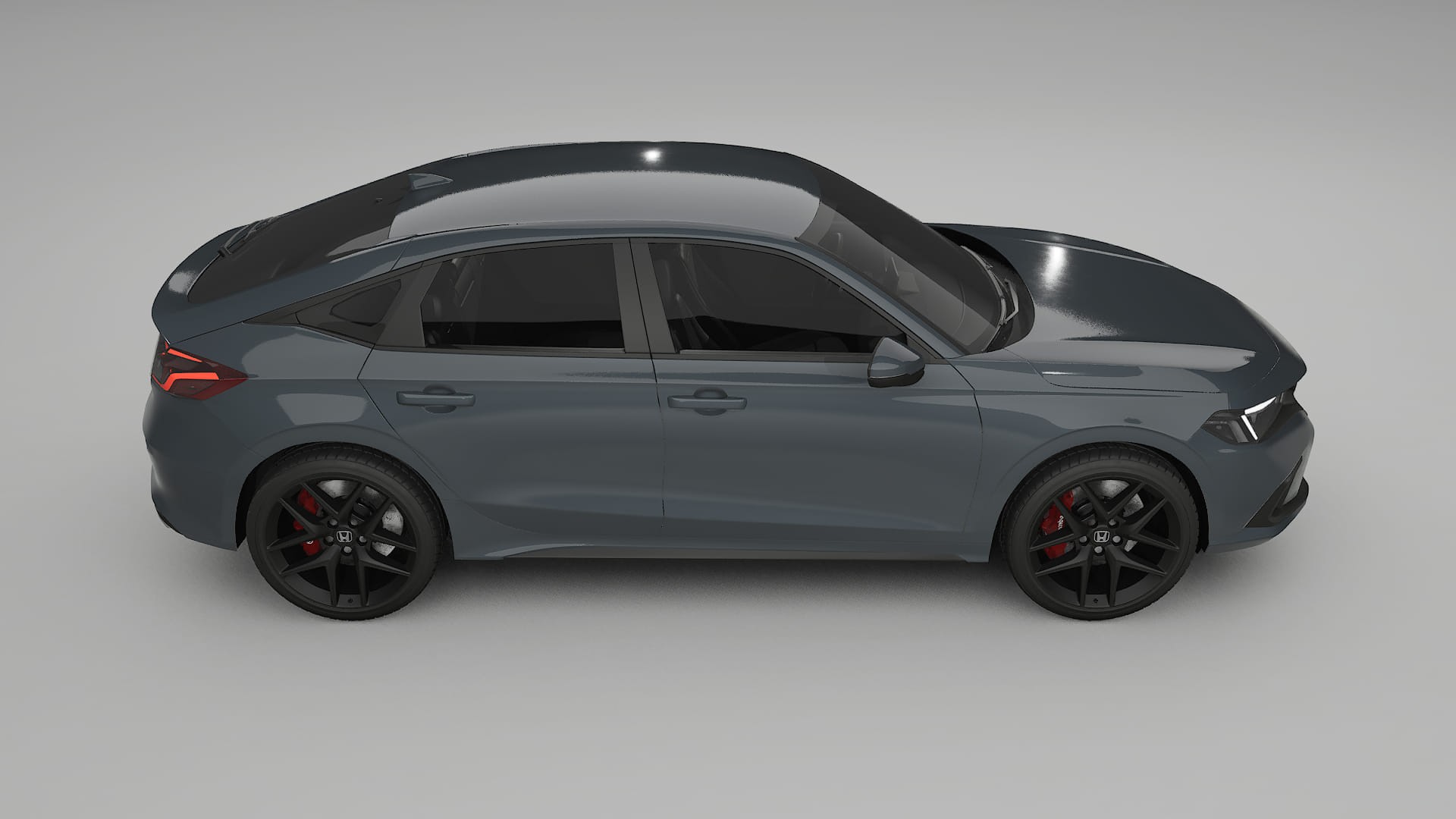 Honda Civic hatchback TPU Lackschutzfolie | GRANITE Farbwechsel PPF – Komplett-Vorgeschnittener Kit