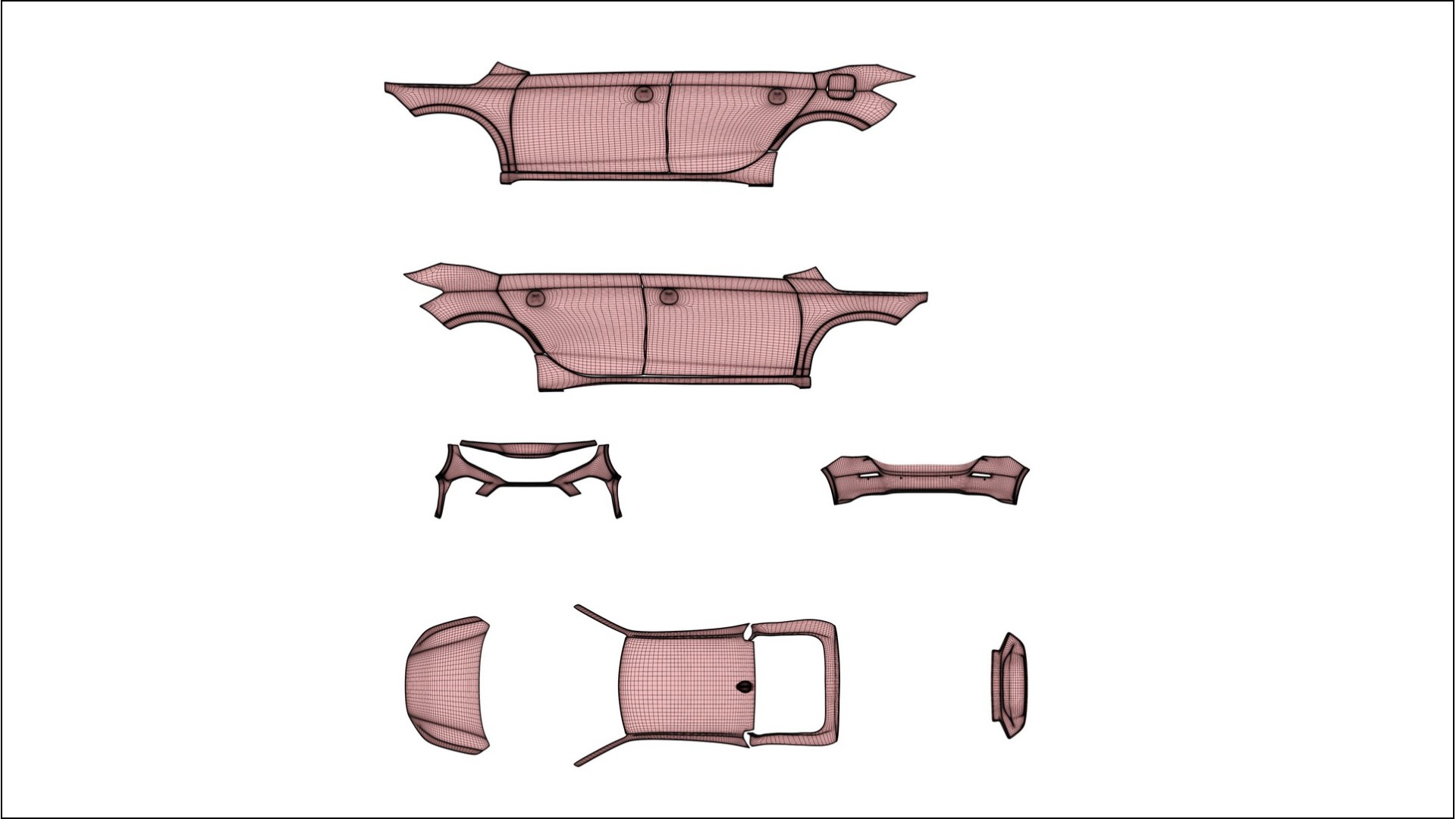 Honda Civic hatchback TPU Lackschutzfolie | CINDER Farbwechsel PPF – Komplett-Vorgeschnittener Kit