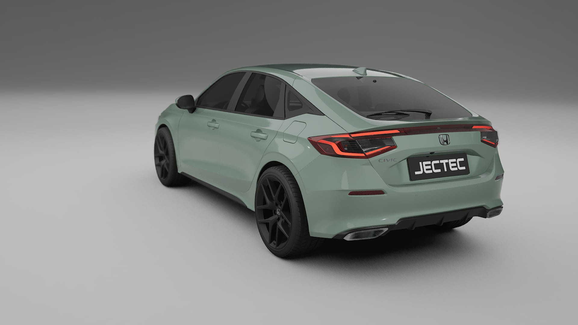 Honda Civic hatchback TPU Lackschutzfolie | CINDER Farbwechsel PPF – Komplett-Vorgeschnittener Kit