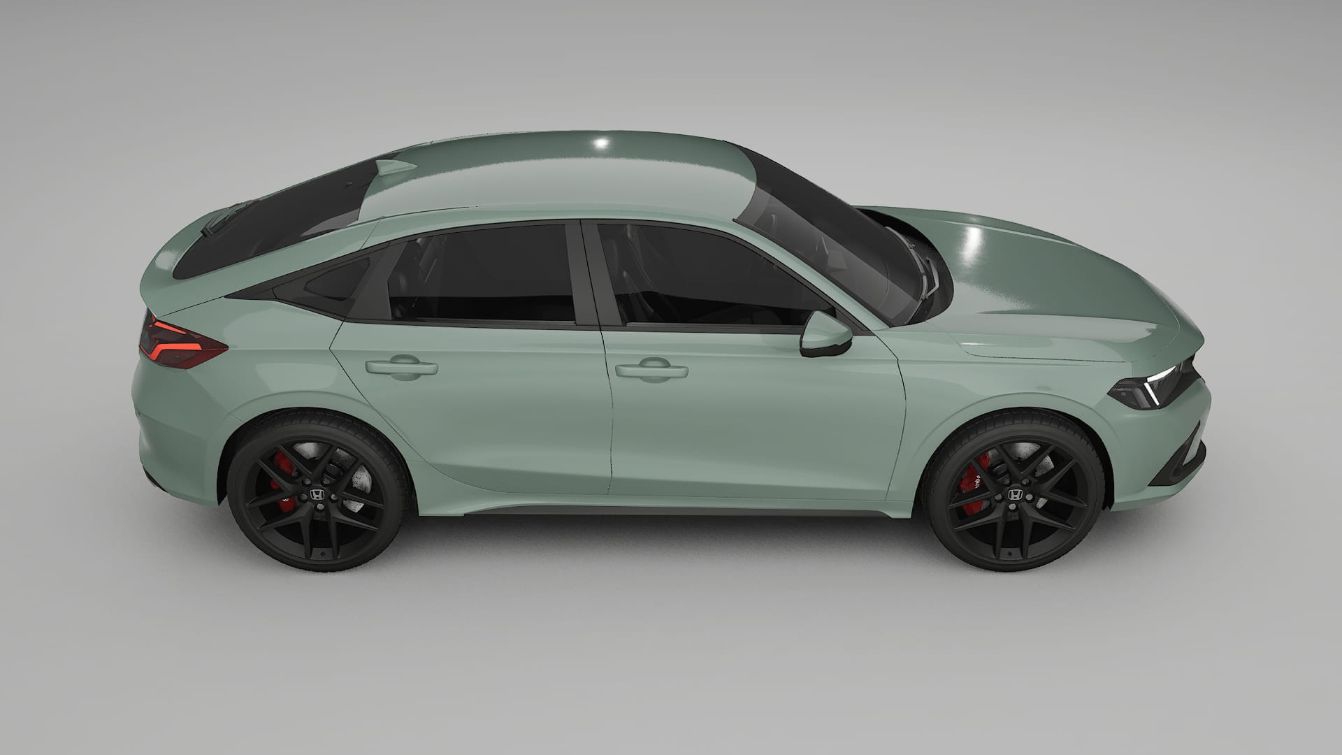 Honda Civic hatchback TPU Lackschutzfolie | CINDER Farbwechsel PPF – Komplett-Vorgeschnittener Kit