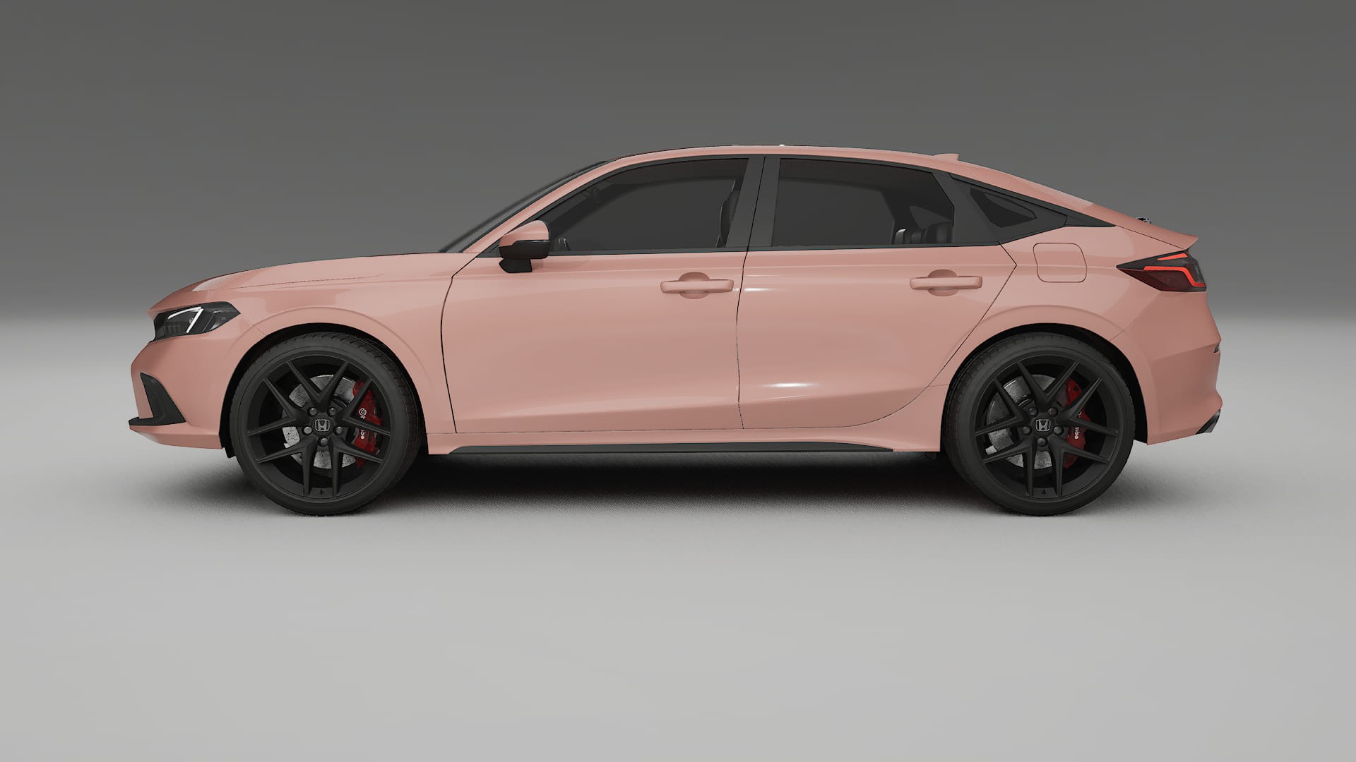 Honda Civic hatchback TPU Lackschutzfolie | BLUSH Farbwechsel PPF – Komplett-Vorgeschnittener Kit