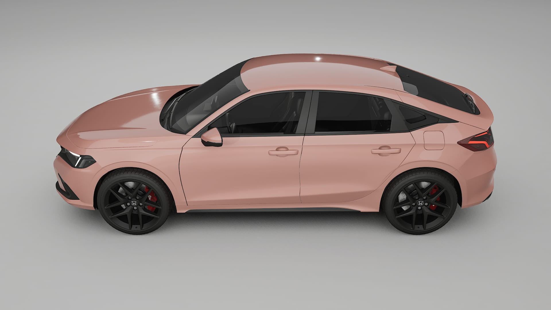 Honda Civic hatchback TPU Lackschutzfolie | BLUSH Farbwechsel PPF – Komplett-Vorgeschnittener Kit