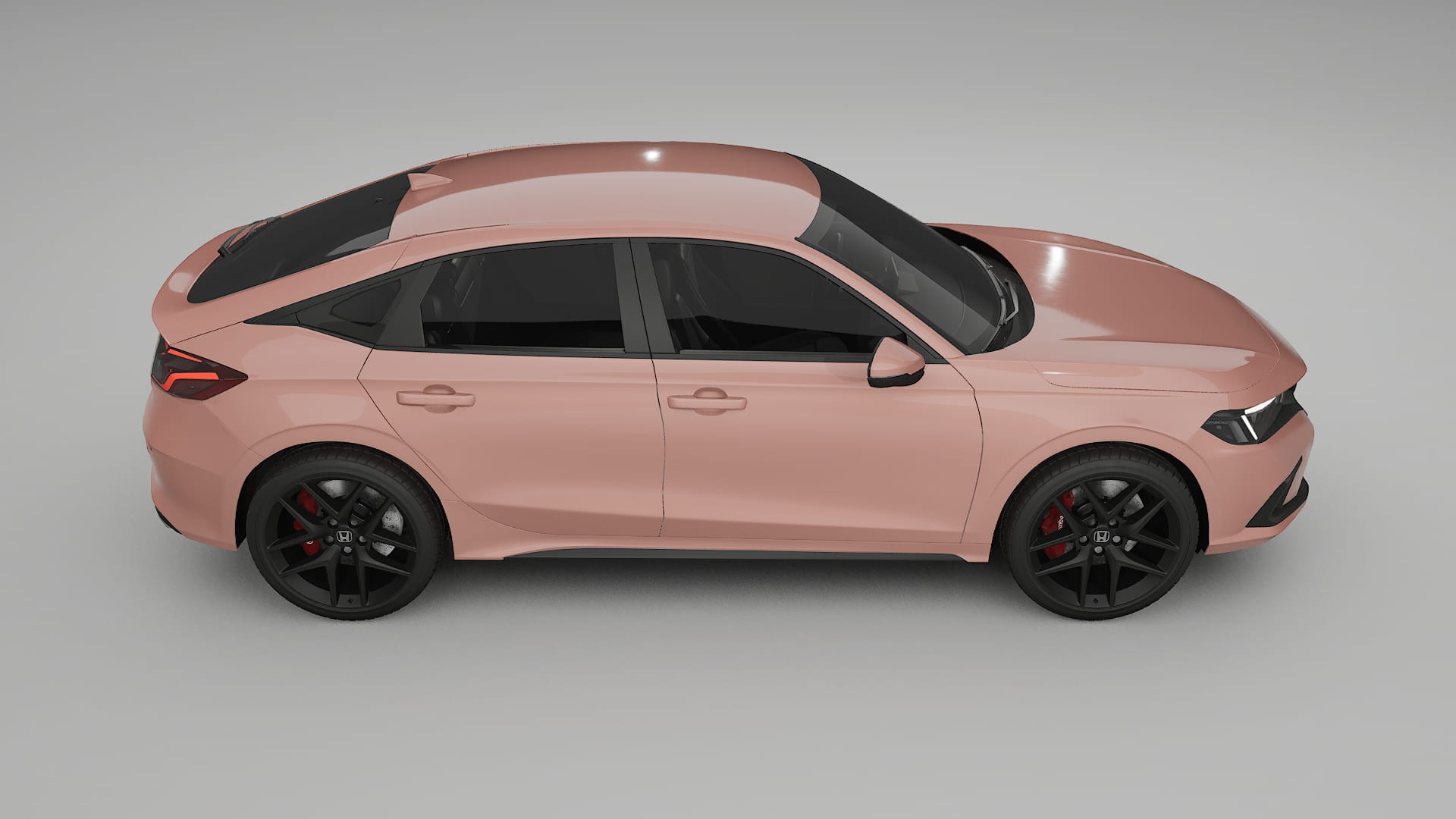 Honda Civic hatchback TPU Lackschutzfolie | BLUSH Farbwechsel PPF – Komplett-Vorgeschnittener Kit