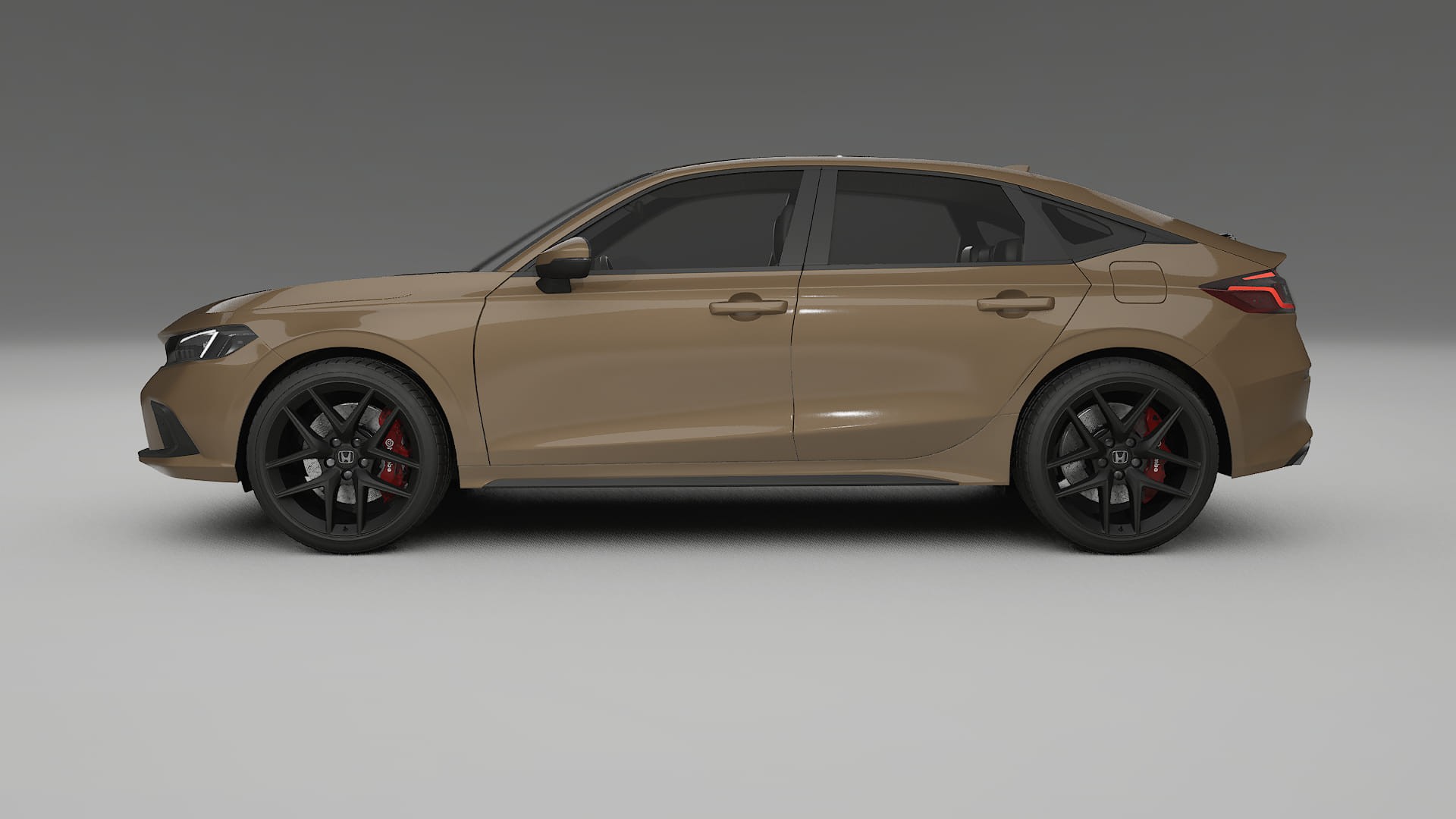Honda Civic hatchback TPU Lackschutzfolie | SAHARA Farbwechsel PPF – Komplett-Vorgeschnittener Kit