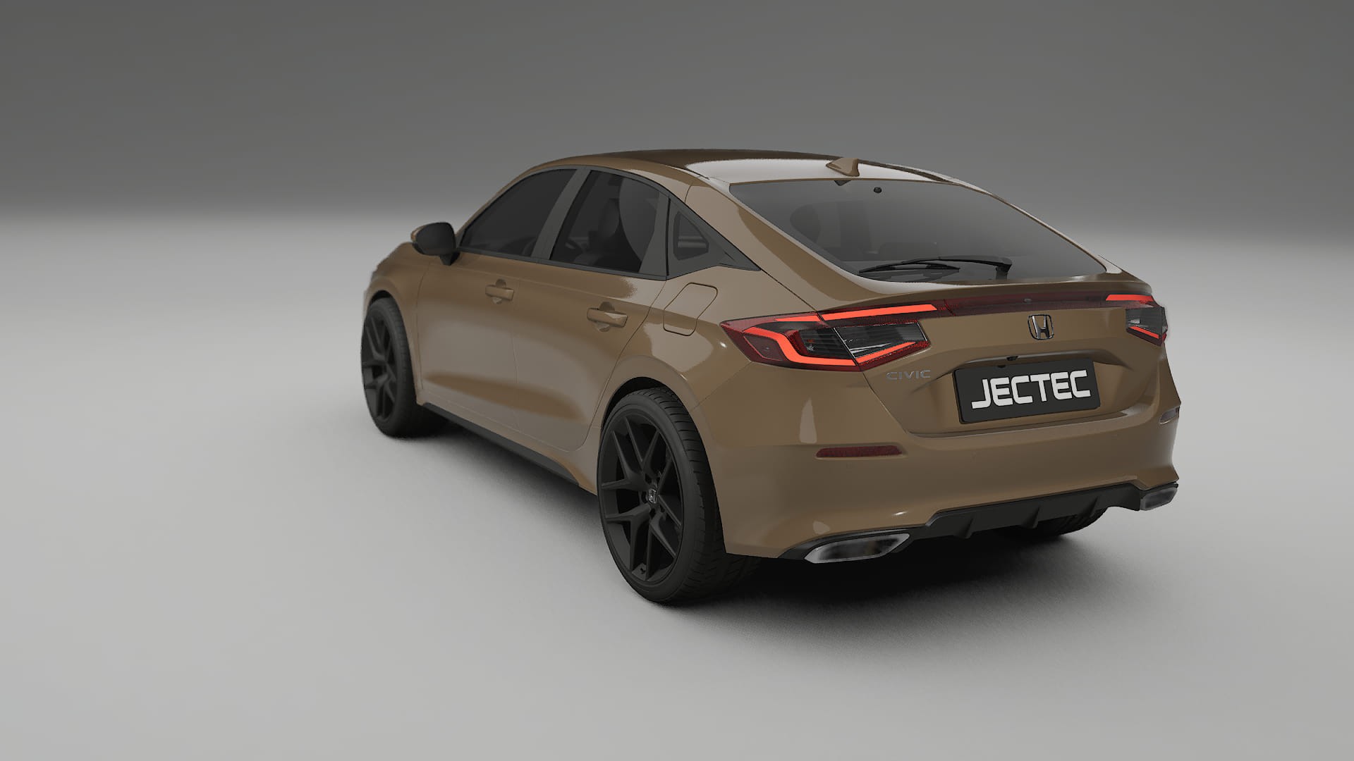 Honda Civic hatchback TPU Lackschutzfolie | SAHARA Farbwechsel PPF – Komplett-Vorgeschnittener Kit