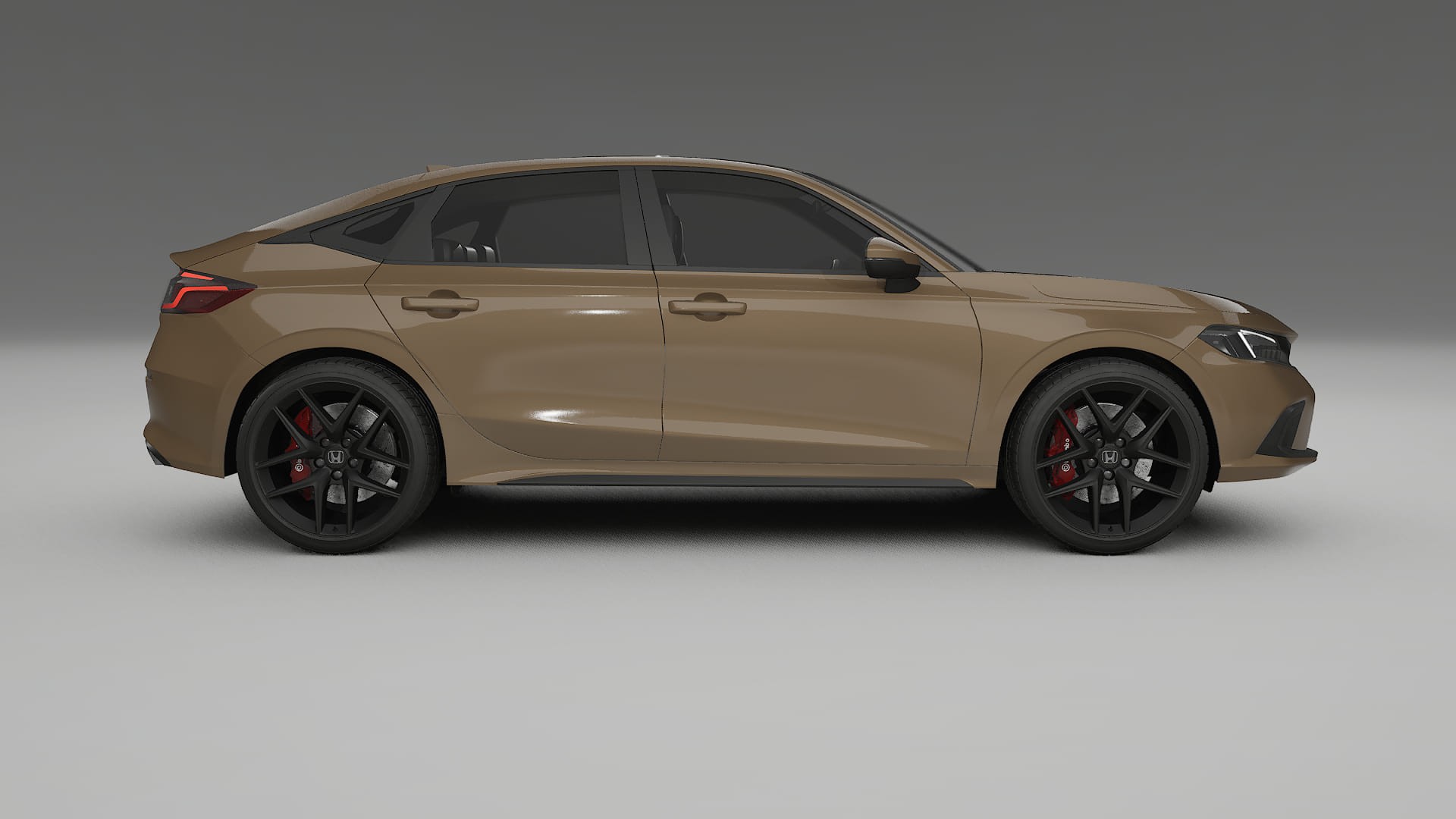 Honda Civic hatchback TPU Lackschutzfolie | SAHARA Farbwechsel PPF – Komplett-Vorgeschnittener Kit