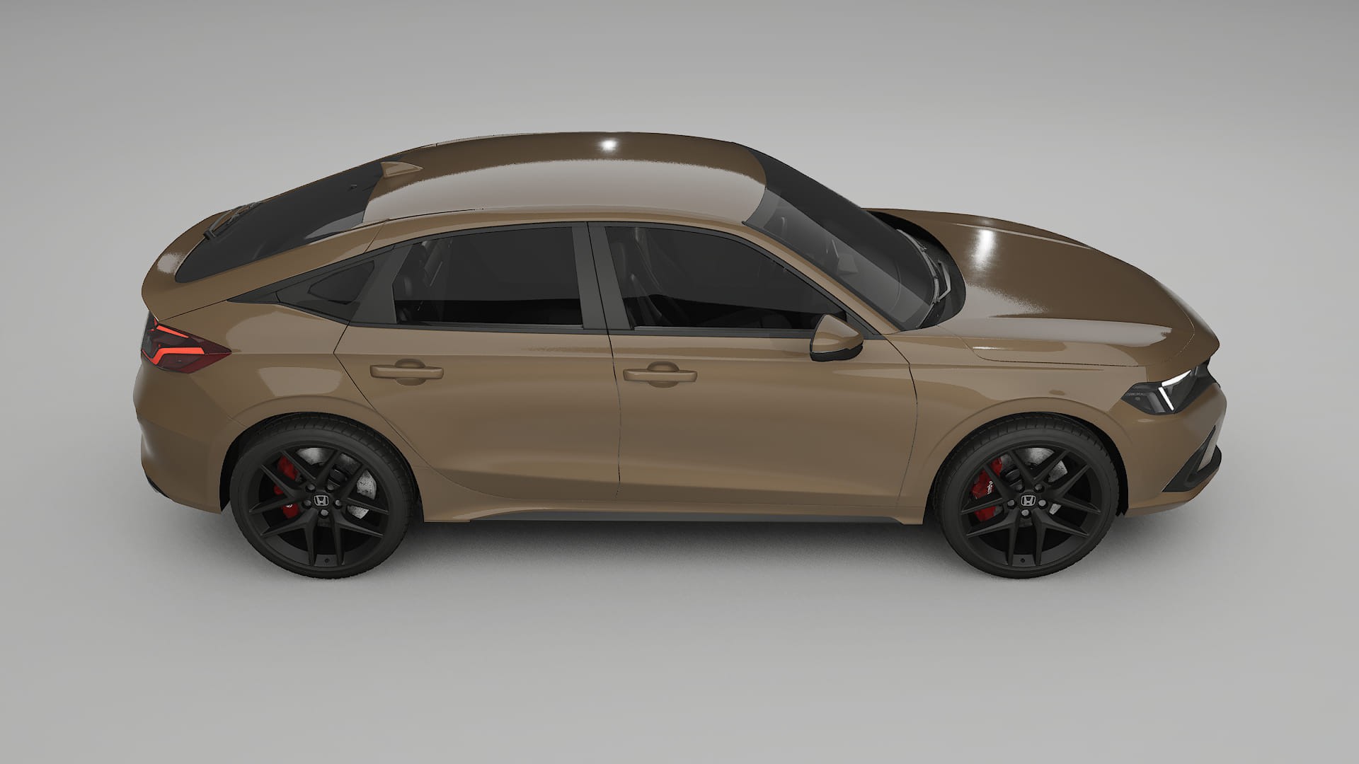 Honda Civic hatchback TPU Lackschutzfolie | SAHARA Farbwechsel PPF – Komplett-Vorgeschnittener Kit