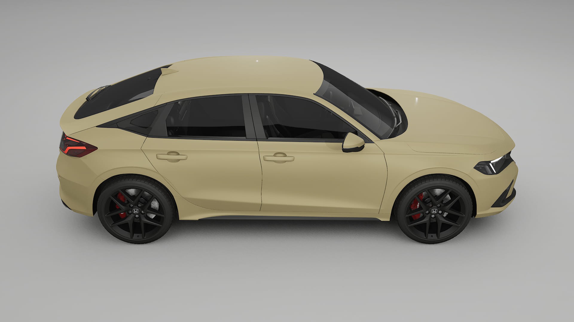 Honda Civic hatchback TPU Lackschutzfolie | SAND Farbwechsel PPF – Komplett-Vorgeschnittener Kit