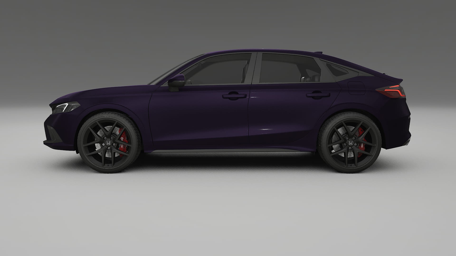 Honda Civic hatchback TPU Lackschutzfolie | VIOLET Farbwechsel PPF – Komplett-Vorgeschnittener Kit