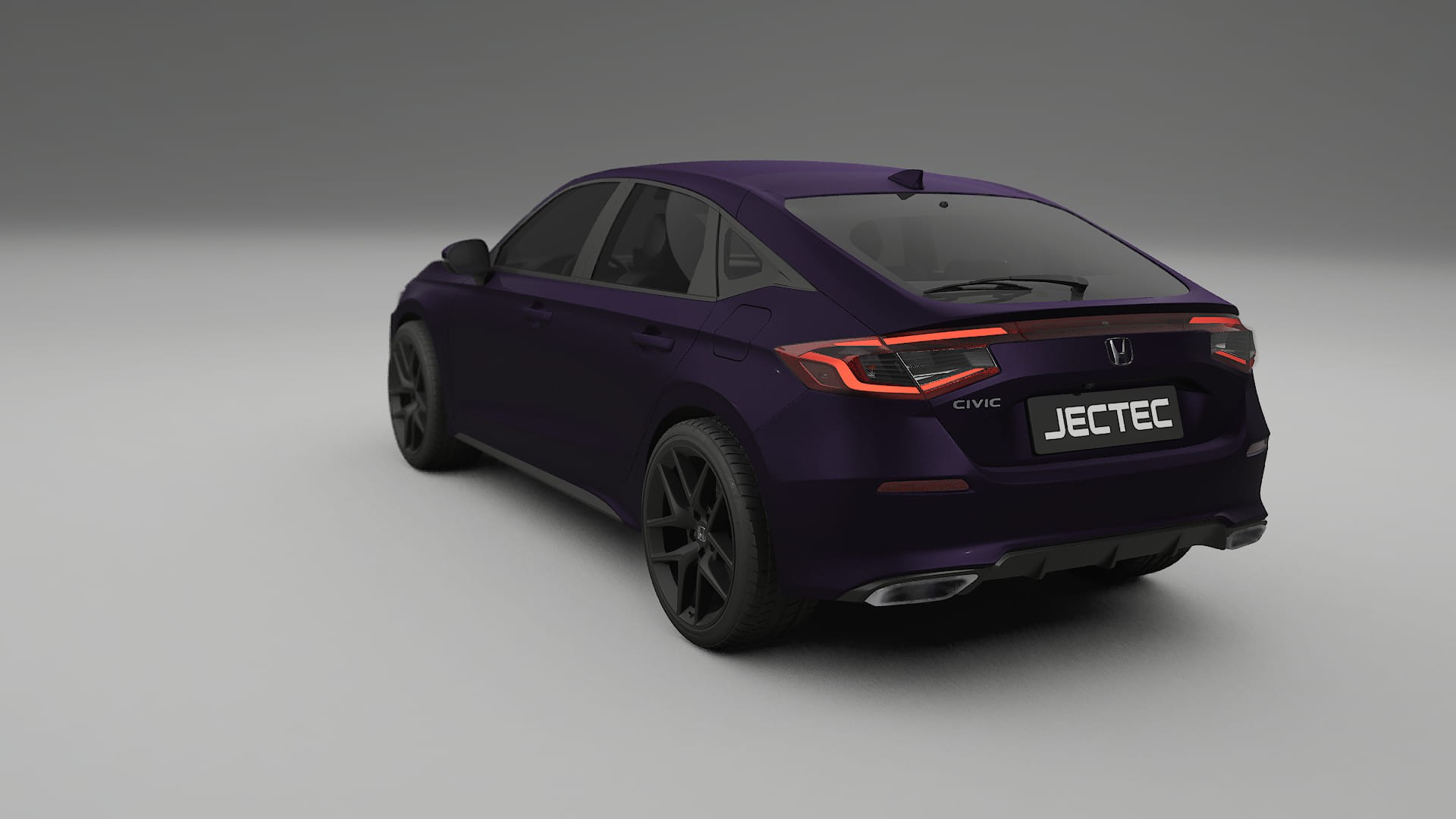Honda Civic hatchback TPU Lackschutzfolie | VIOLET Farbwechsel PPF – Komplett-Vorgeschnittener Kit