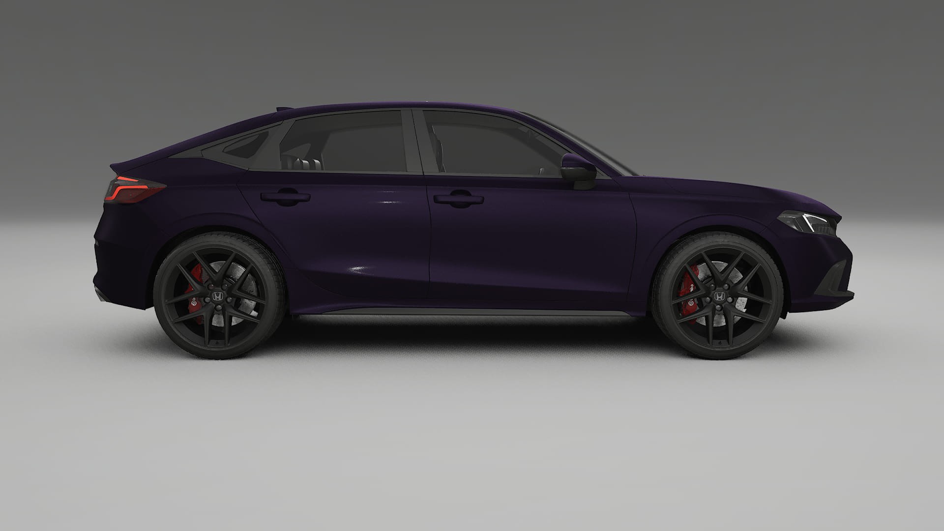 Honda Civic hatchback TPU Lackschutzfolie | VIOLET Farbwechsel PPF – Komplett-Vorgeschnittener Kit
